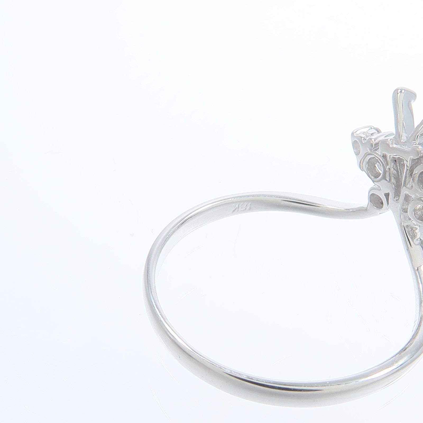 JEWELRY 18K白金Diamond Ring鑽石戒指