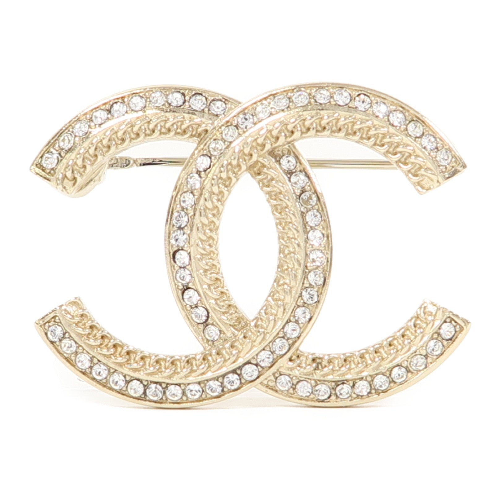 CHANEL 金屬Brooch胸針金色