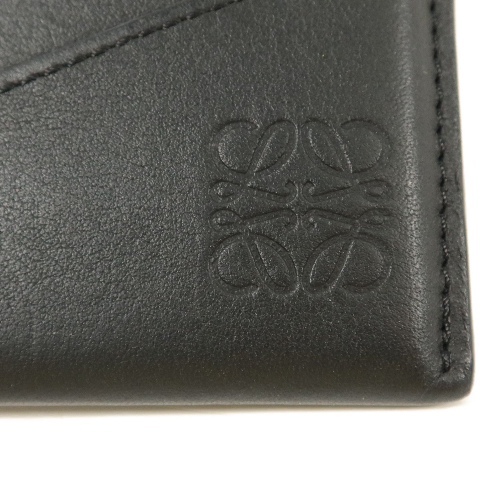 LOEWE 牛皮皮革Puzzle Plain Card Holder卡片套