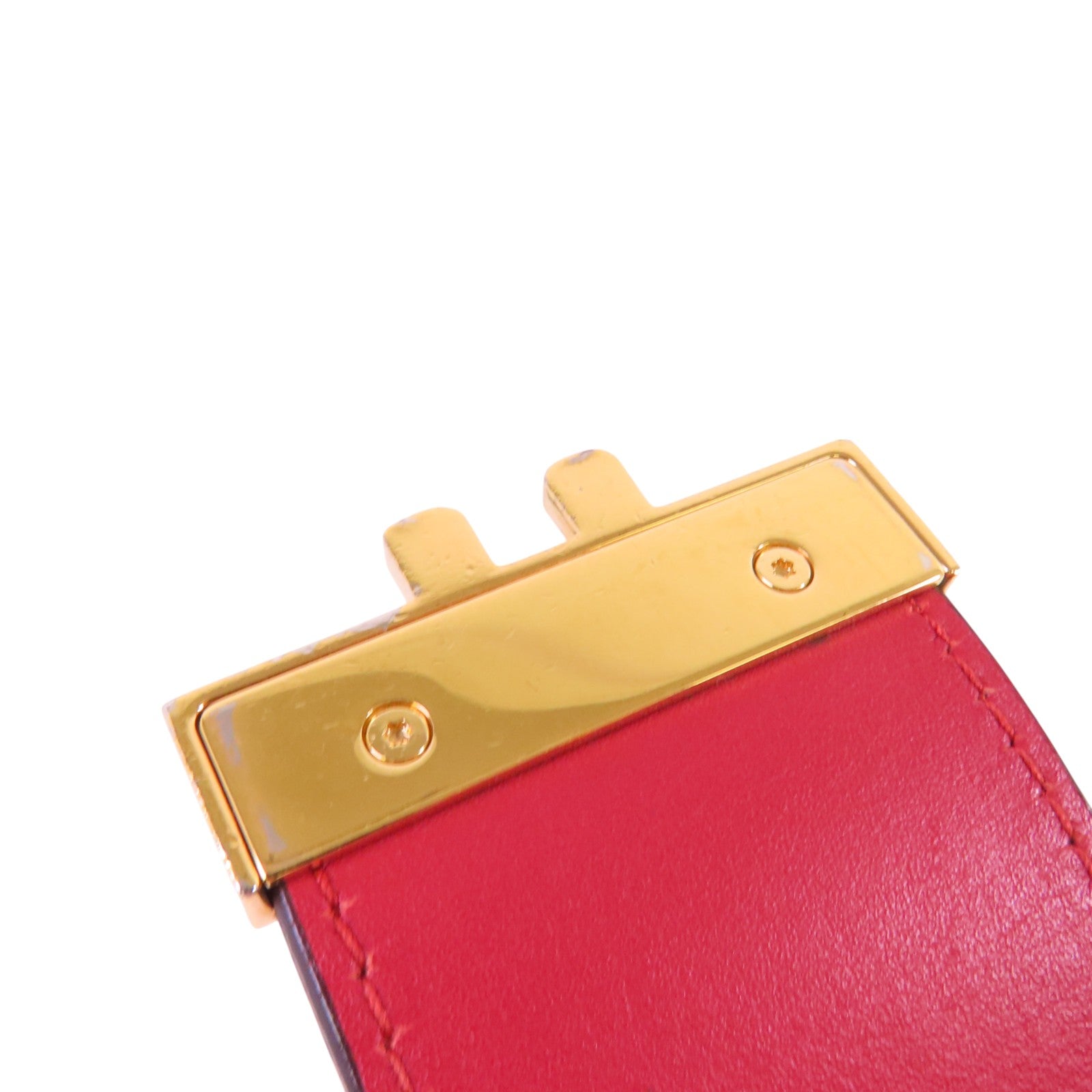 GUCCI GG GHW Padlock GG Chain Shoulder Bag 479197 Coated Canvas