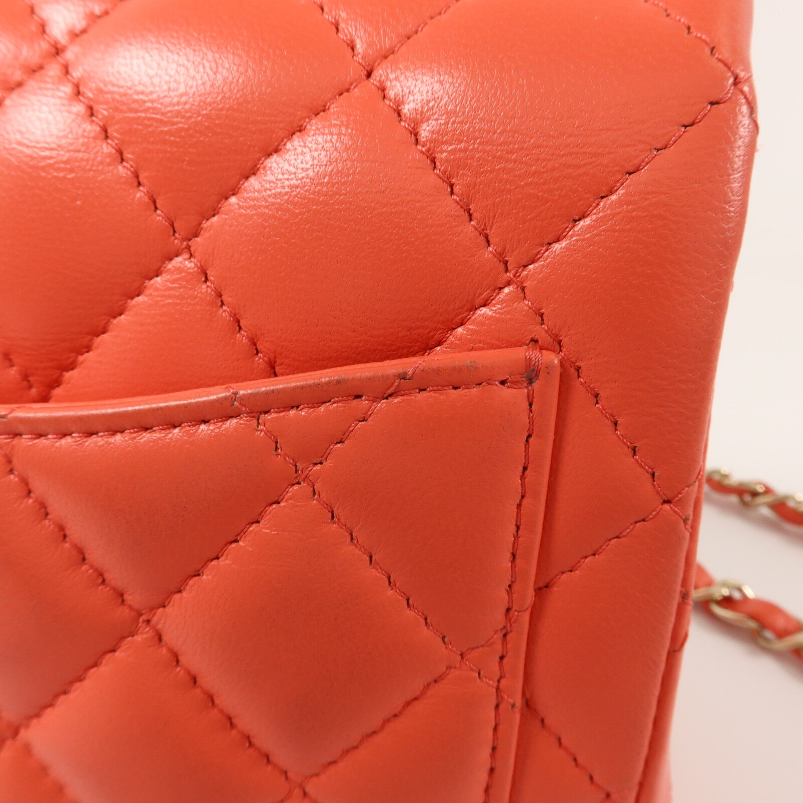 CHANEL 羊皮皮革Classic 17鏈帶肩背袋