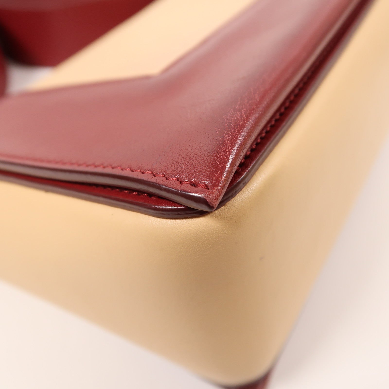 CELINE 【激減優惠】牛皮皮革Frame Bag金扣肩背袋