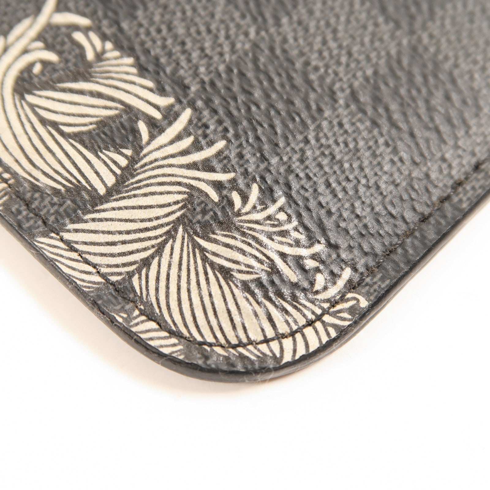 LOUIS VUITTON Damier Graphite Pochette Joule GM銀扣手拿包