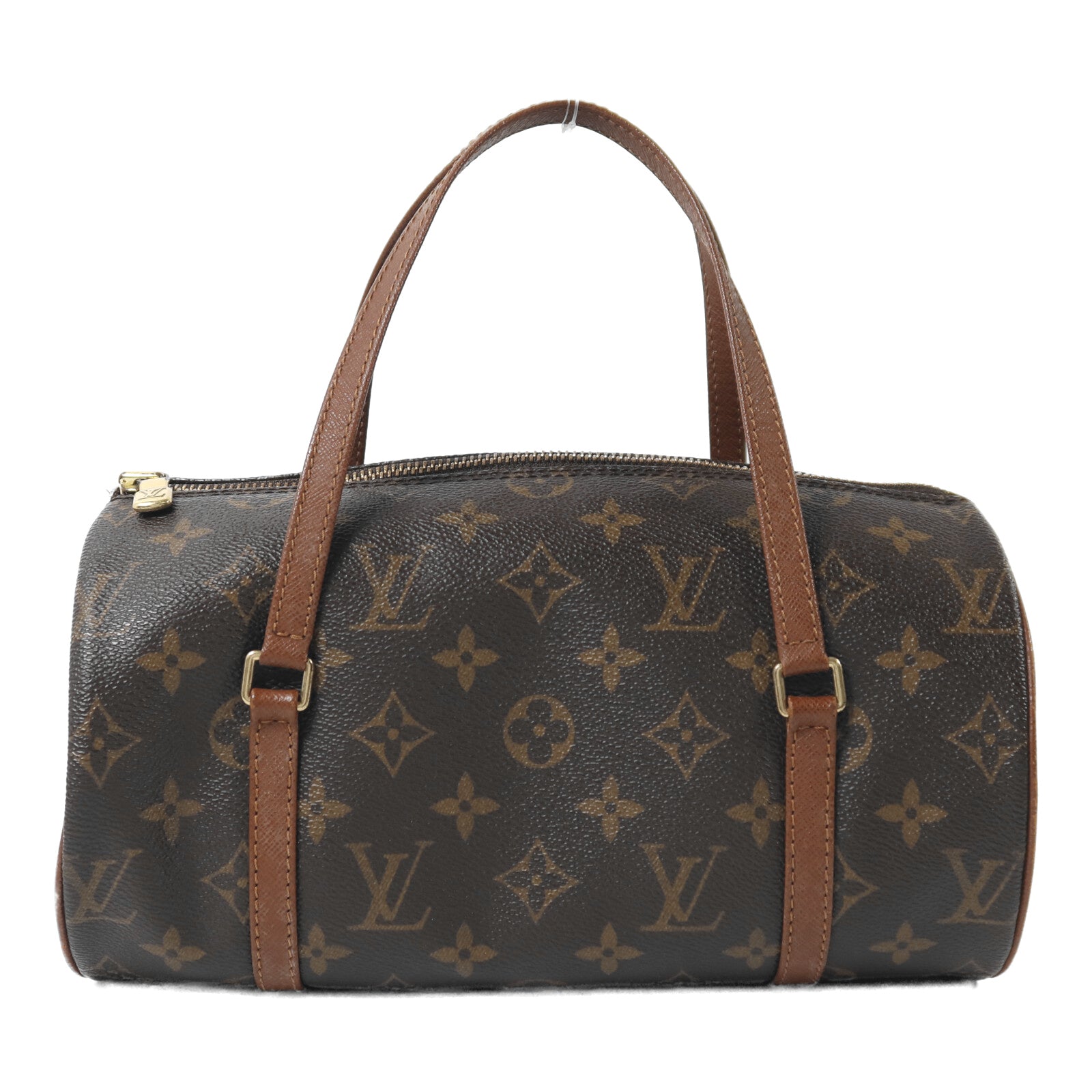 LOUIS VUITTON Monogram Papillon PM金扣手挽袋