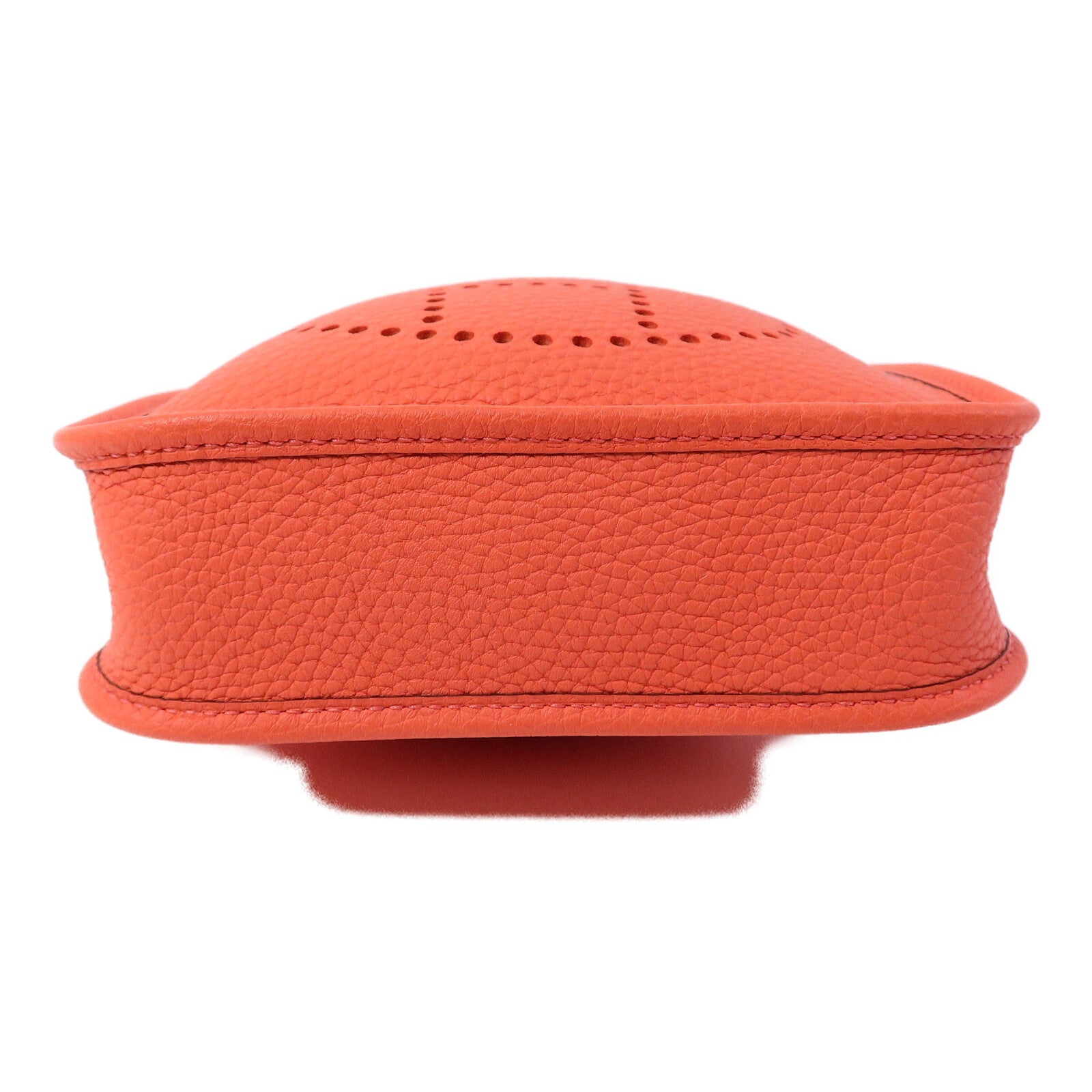 HERMES Clemence皮革Evelyne TPM肩背袋Rose Texas