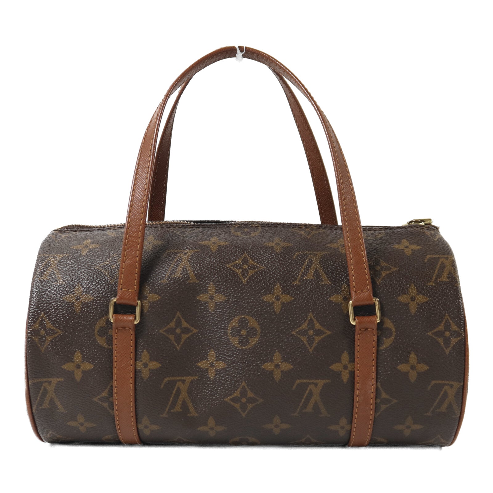 LOUIS VUITTON Monogram Papillon PM金扣手挽袋