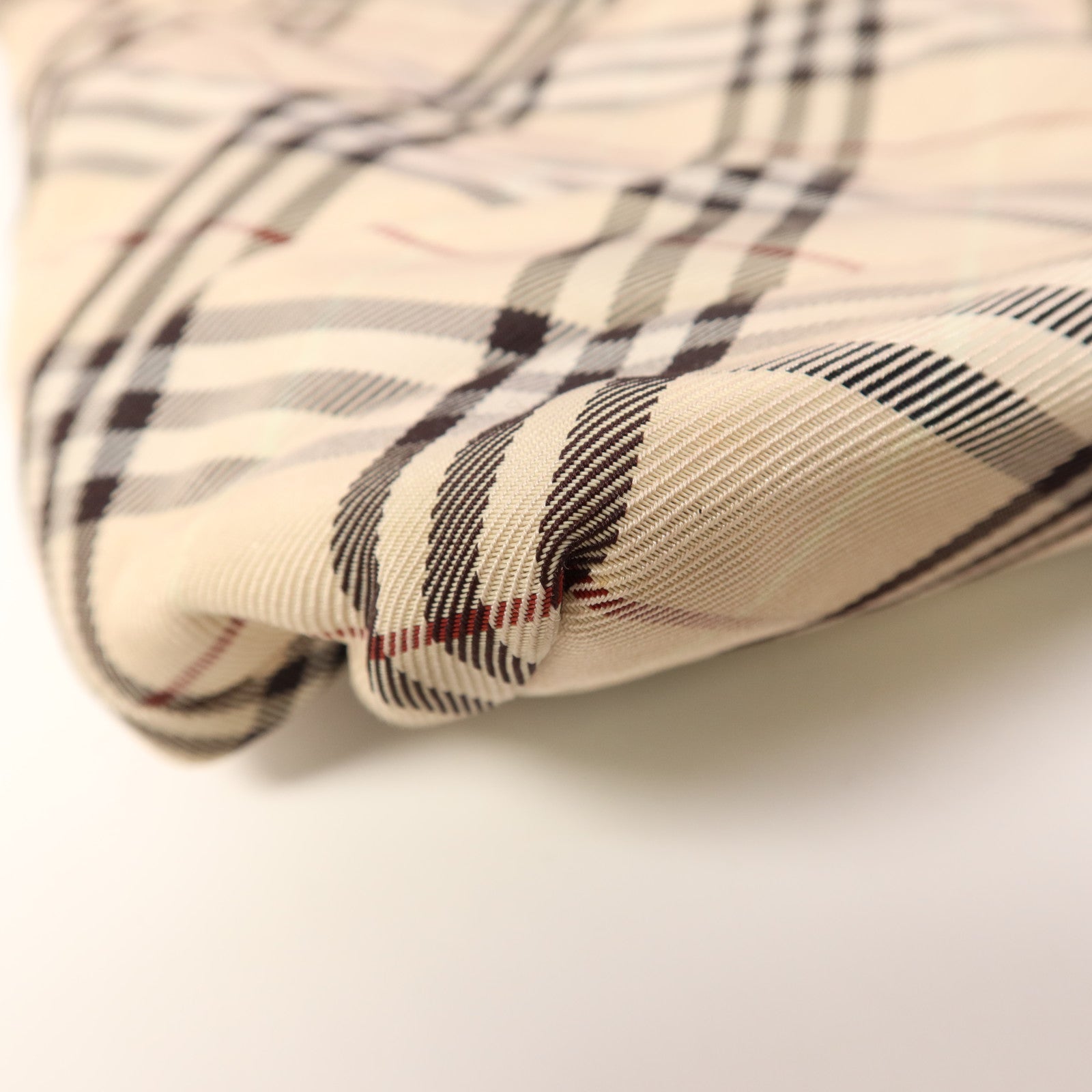 BURBERRY 帆布Shoulder Tote銀扣肩背袋/手挽袋