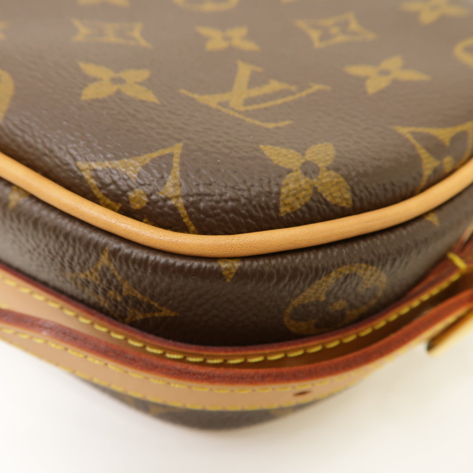 LOUIS VUITTON Monogram Boite Chapeau Souple PM金扣肩背袋啡色