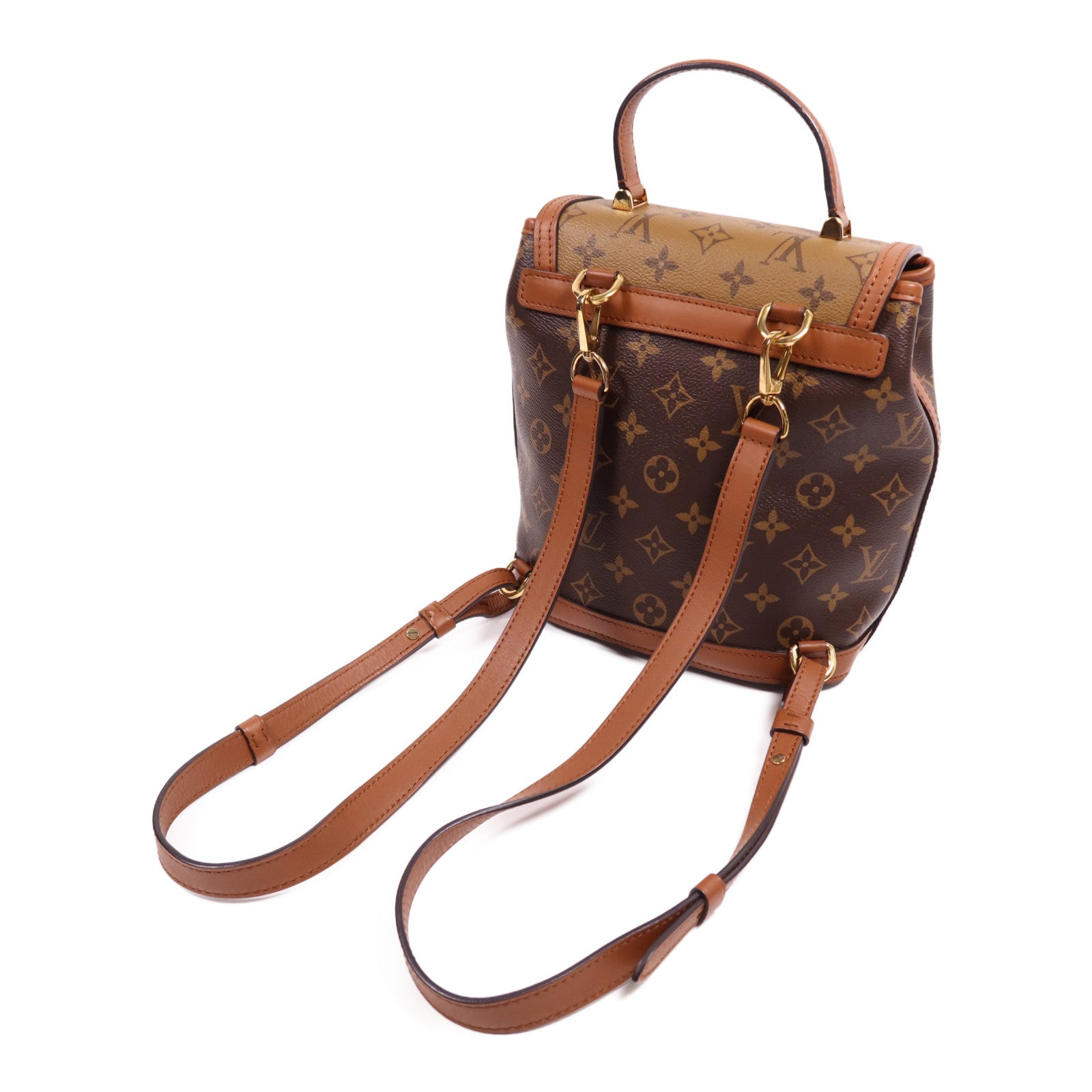 LOUIS VUITTON Monogram Reverse Dauphine Backpack背包