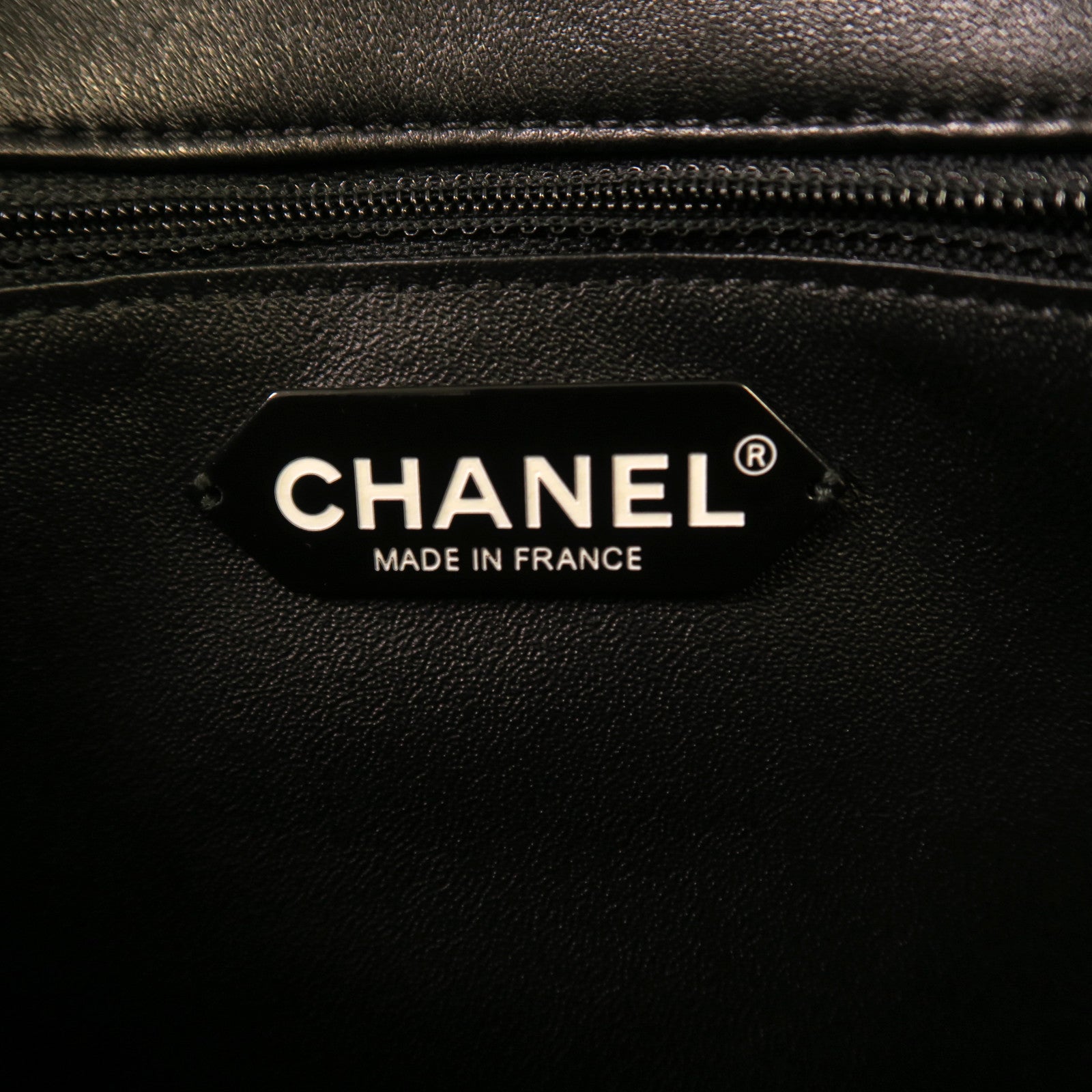 CHANEL 【激減優惠】菱格羊皮皮革Chain Shoulder金扣鏈帶肩背袋黑色