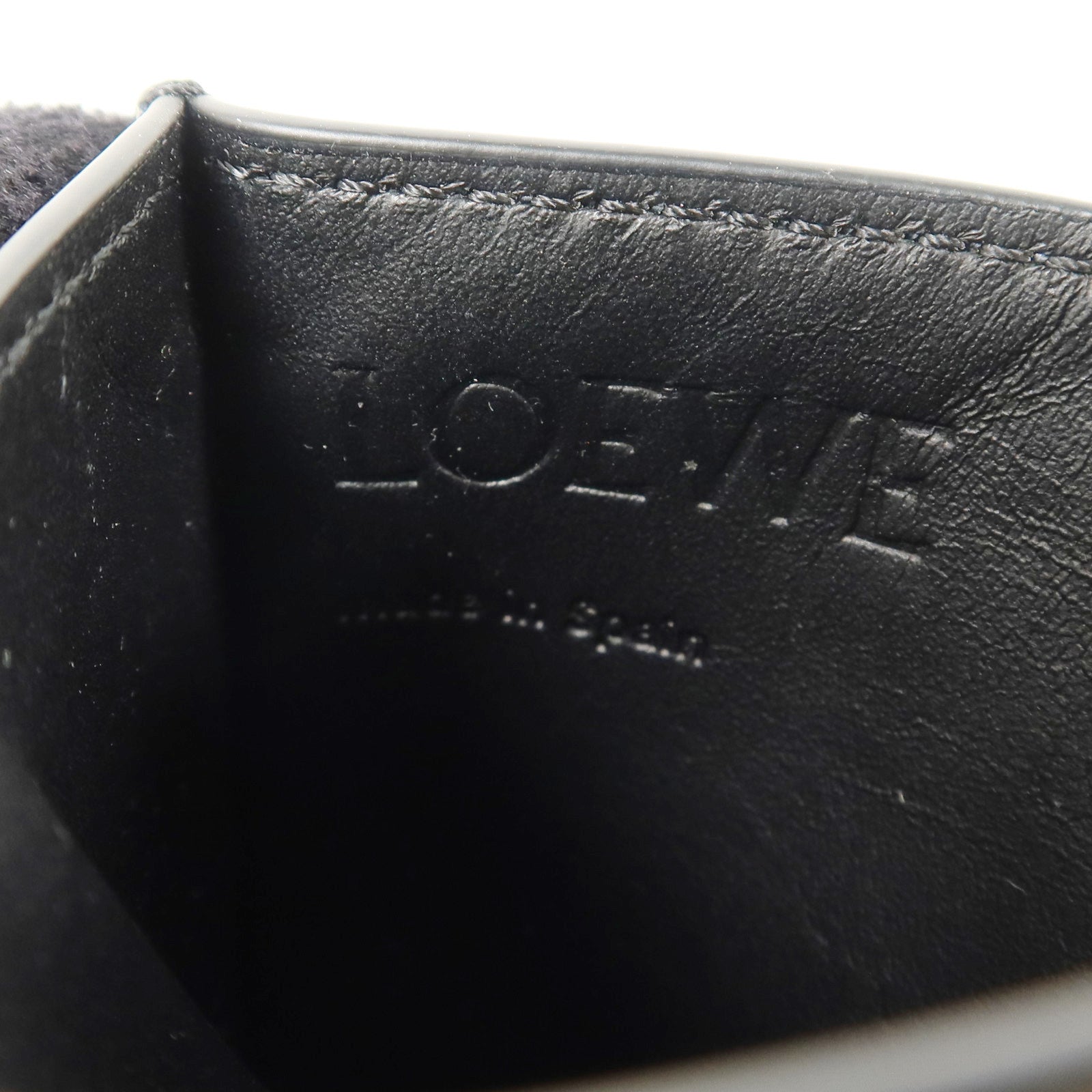 LOEWE 牛皮皮革Puzzle Plain Card Holder卡片套