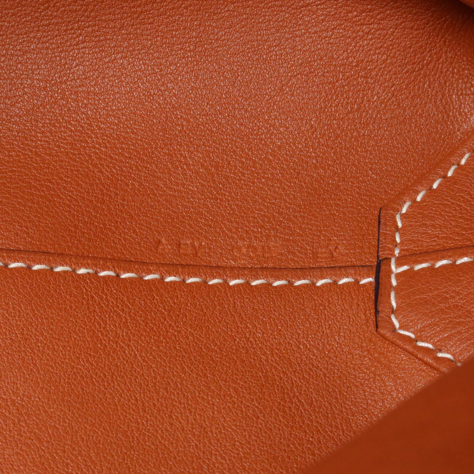HERMES Swift皮革Double Sens 36手挽袋Bleu Indigo/Jaune d'Or/Cuivre