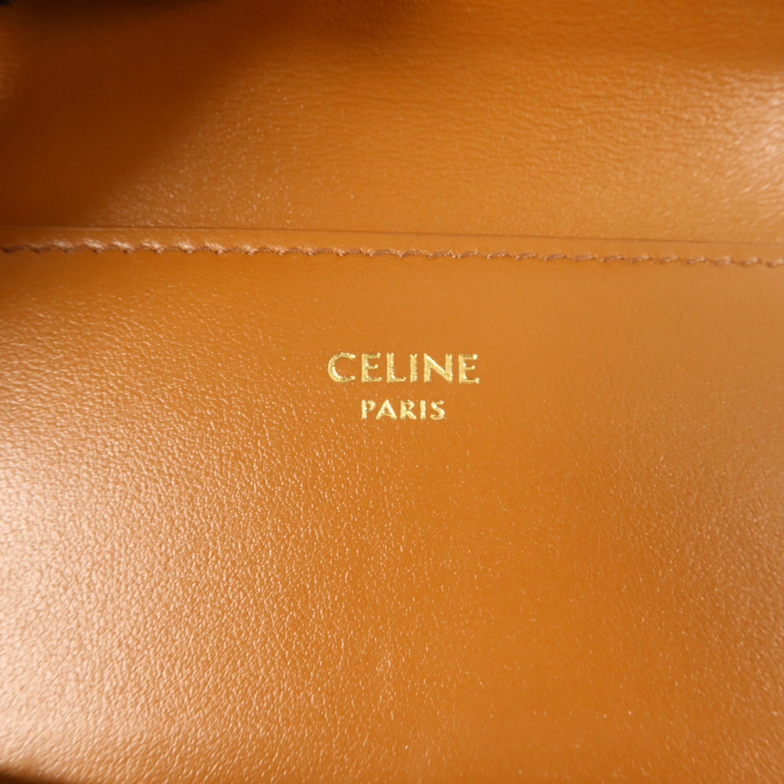 CELINE Triomphe帆布Compact Wallet With Coin Purse錢包