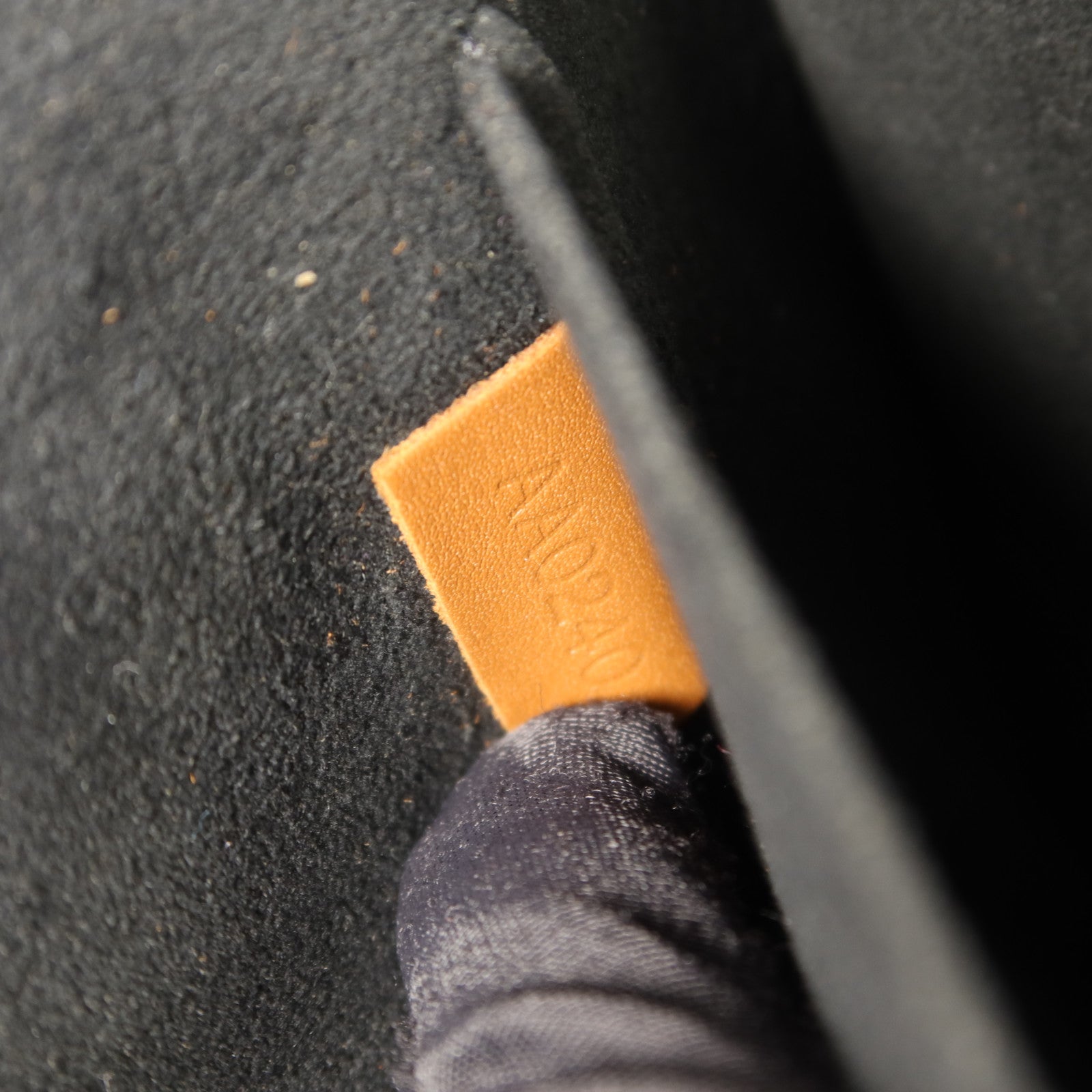 LOUIS VUITTON Monogram/Monogram Reverse Dauphine MM金扣手挽肩背兩用袋棕色