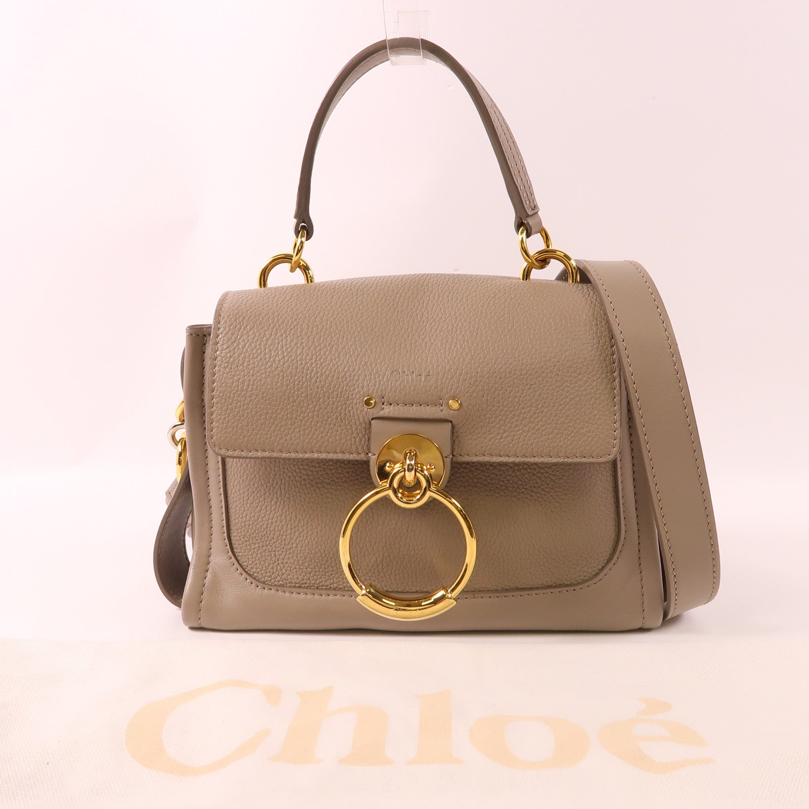 Chloe 【激減優惠】牛皮皮革Mini Tess day手挽肩背兩用袋