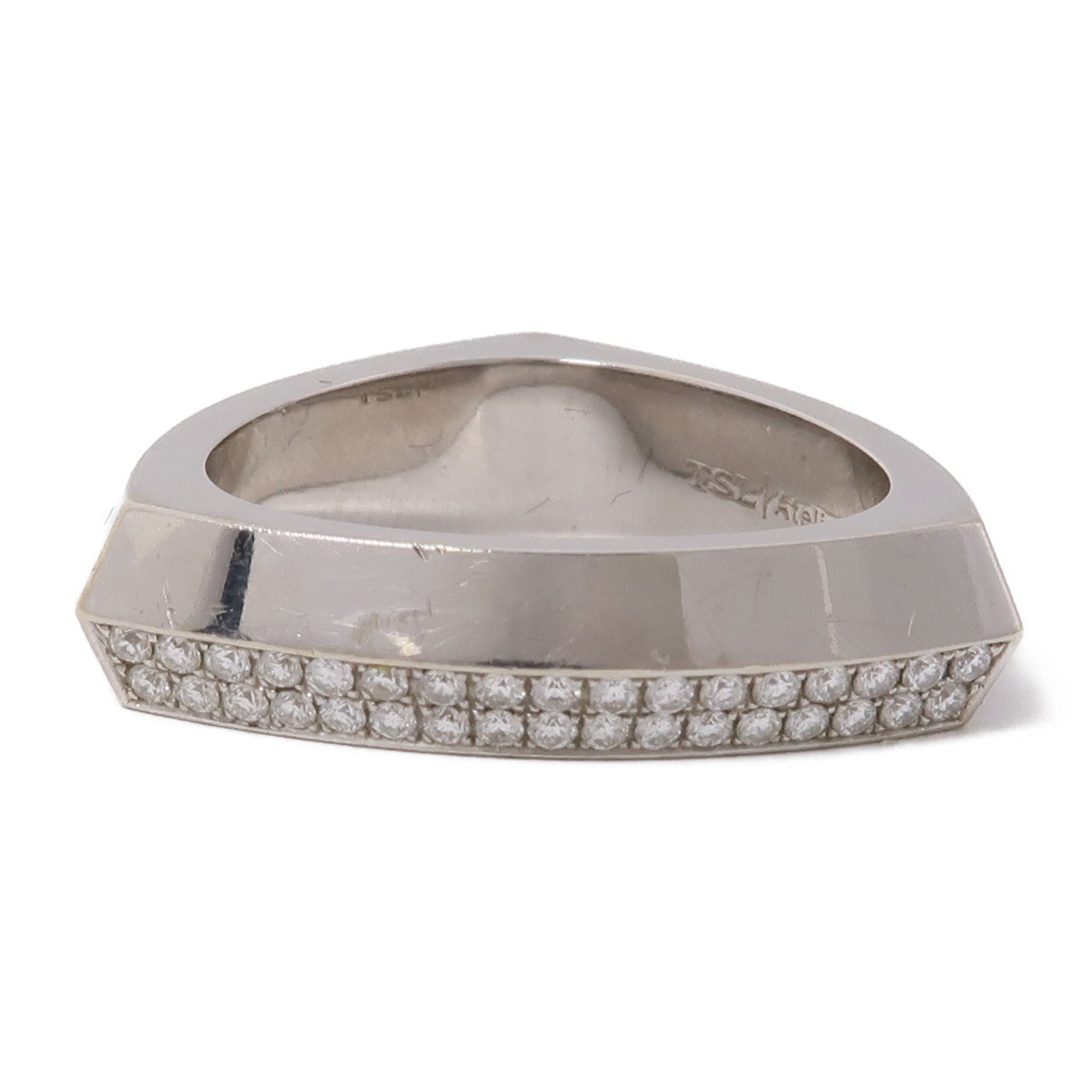 JEWELRY 198K白金Diamond Ring鑽石戒指US#7.25