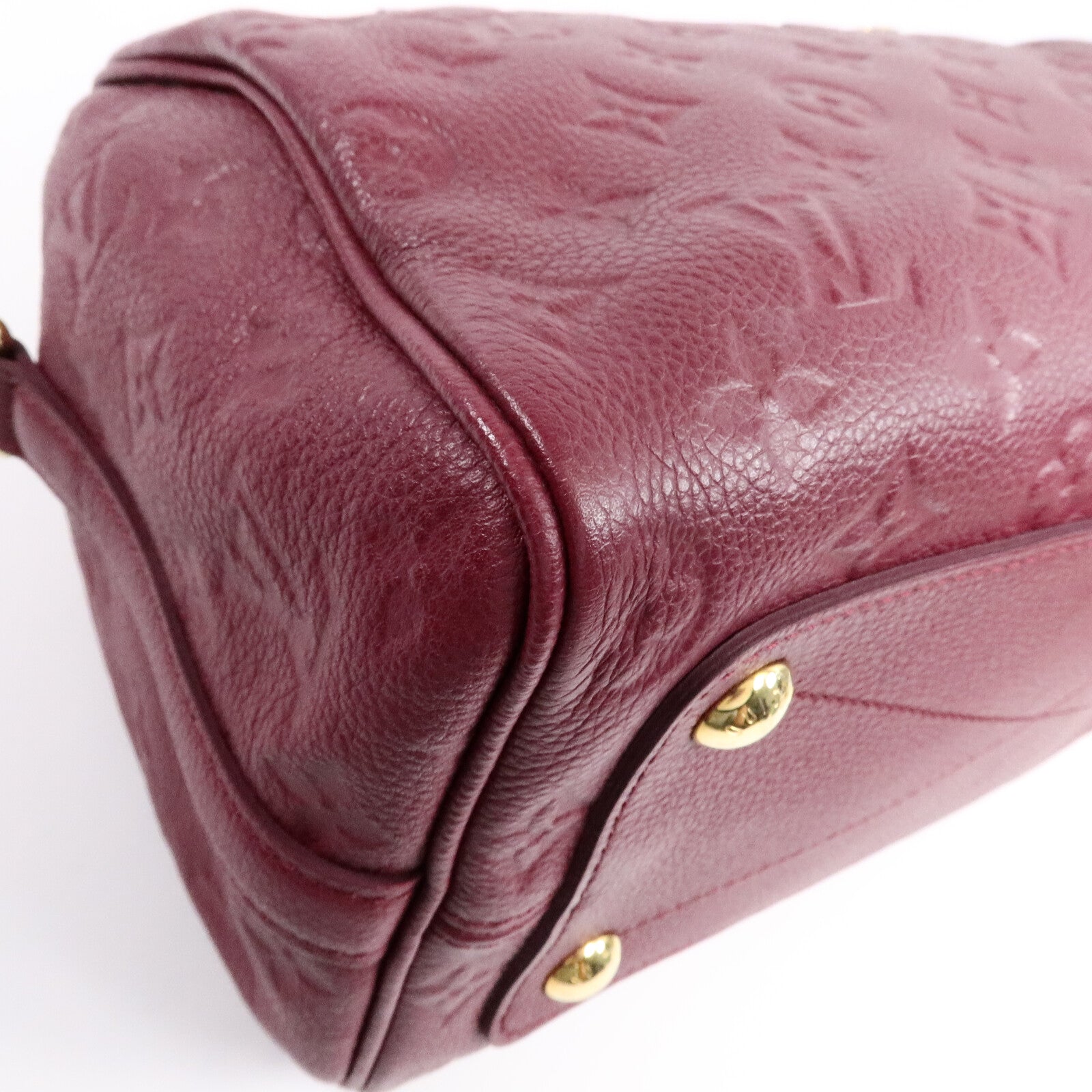 LOUIS VUITTON Monogram Empreinte Speedy 25手挽肩背兩用袋