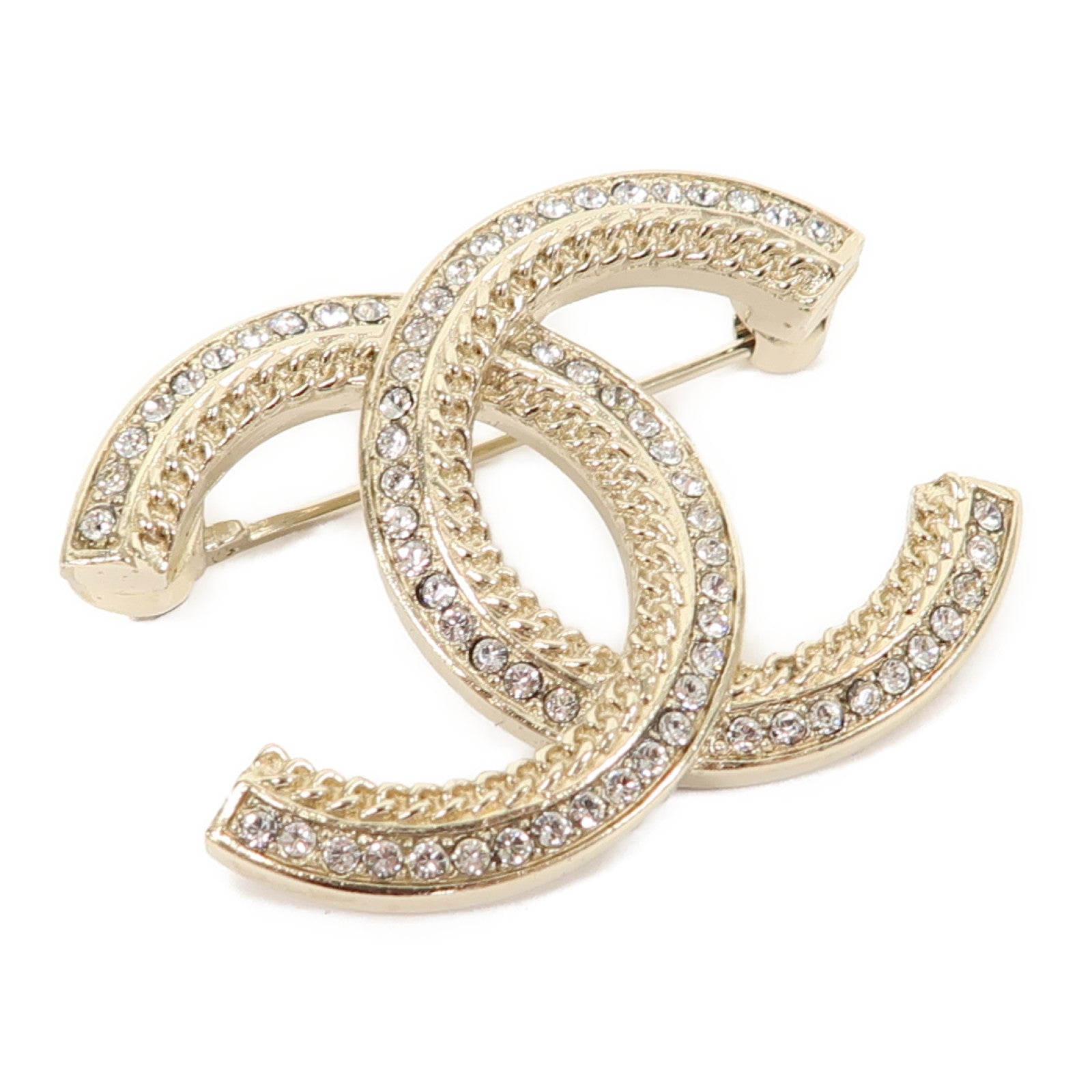 CHANEL 金屬Brooch胸針金色