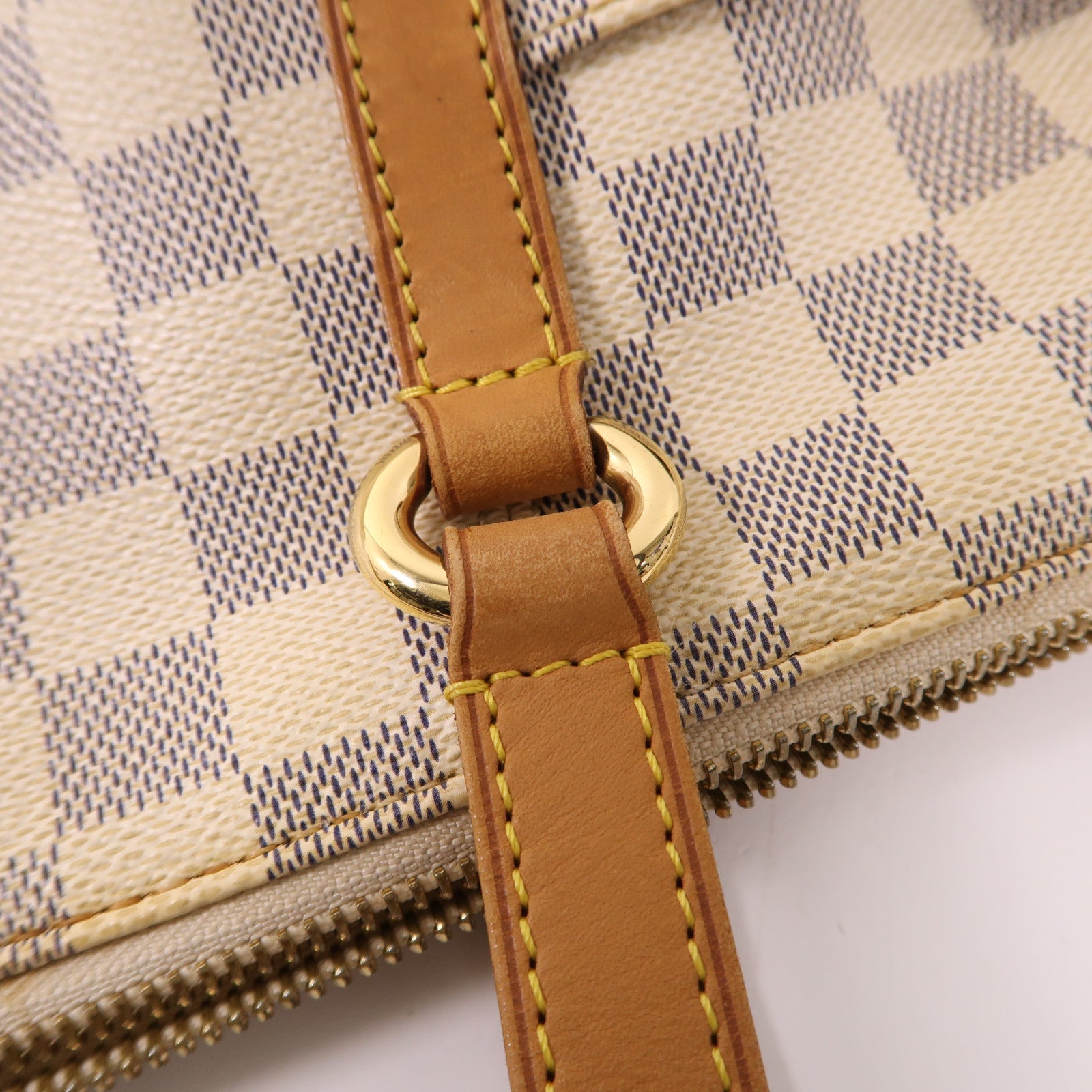 LOUIS VUITTON Damier Azur Totally PM金扣肩背袋