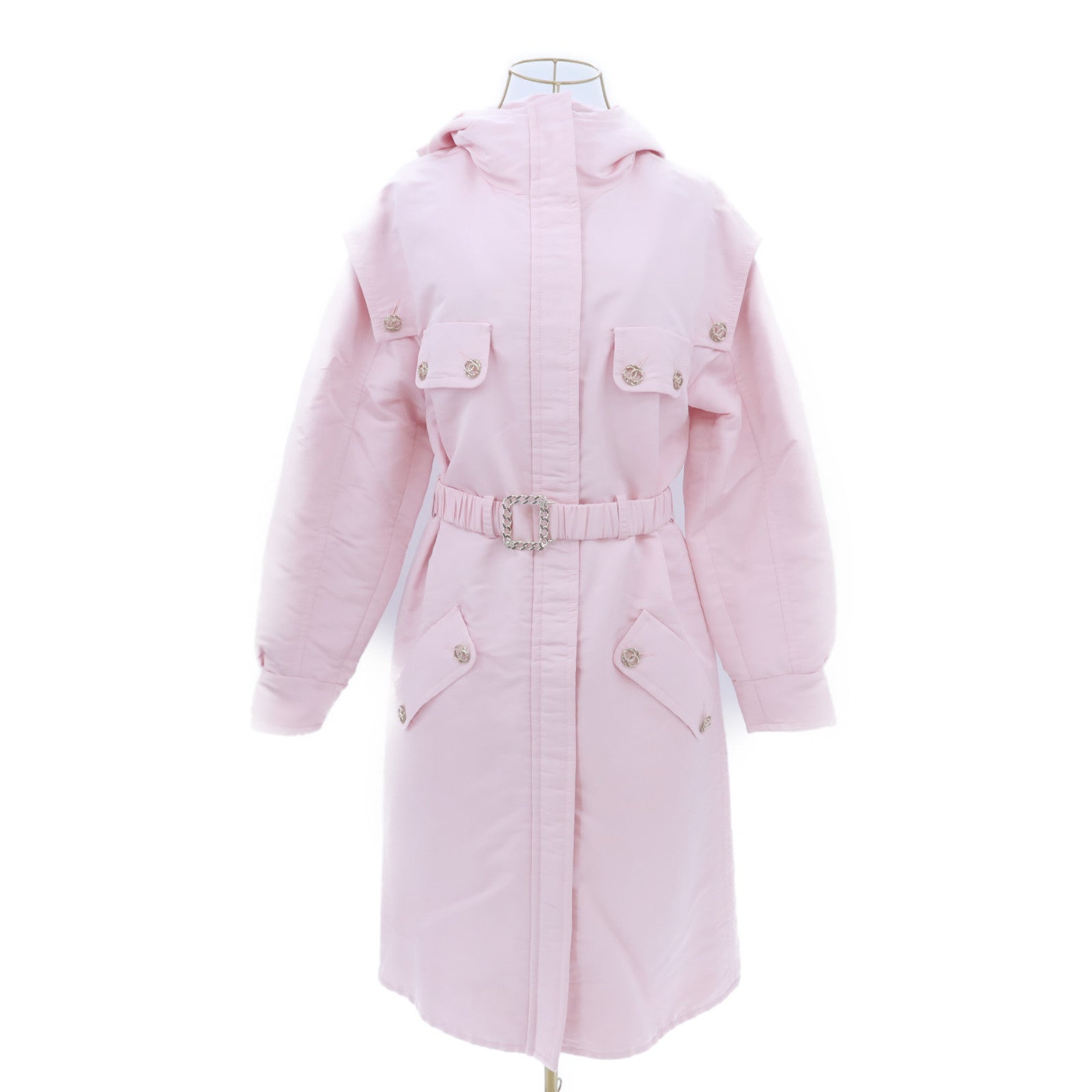 CHANEL Silk Manteaux Coat大衣