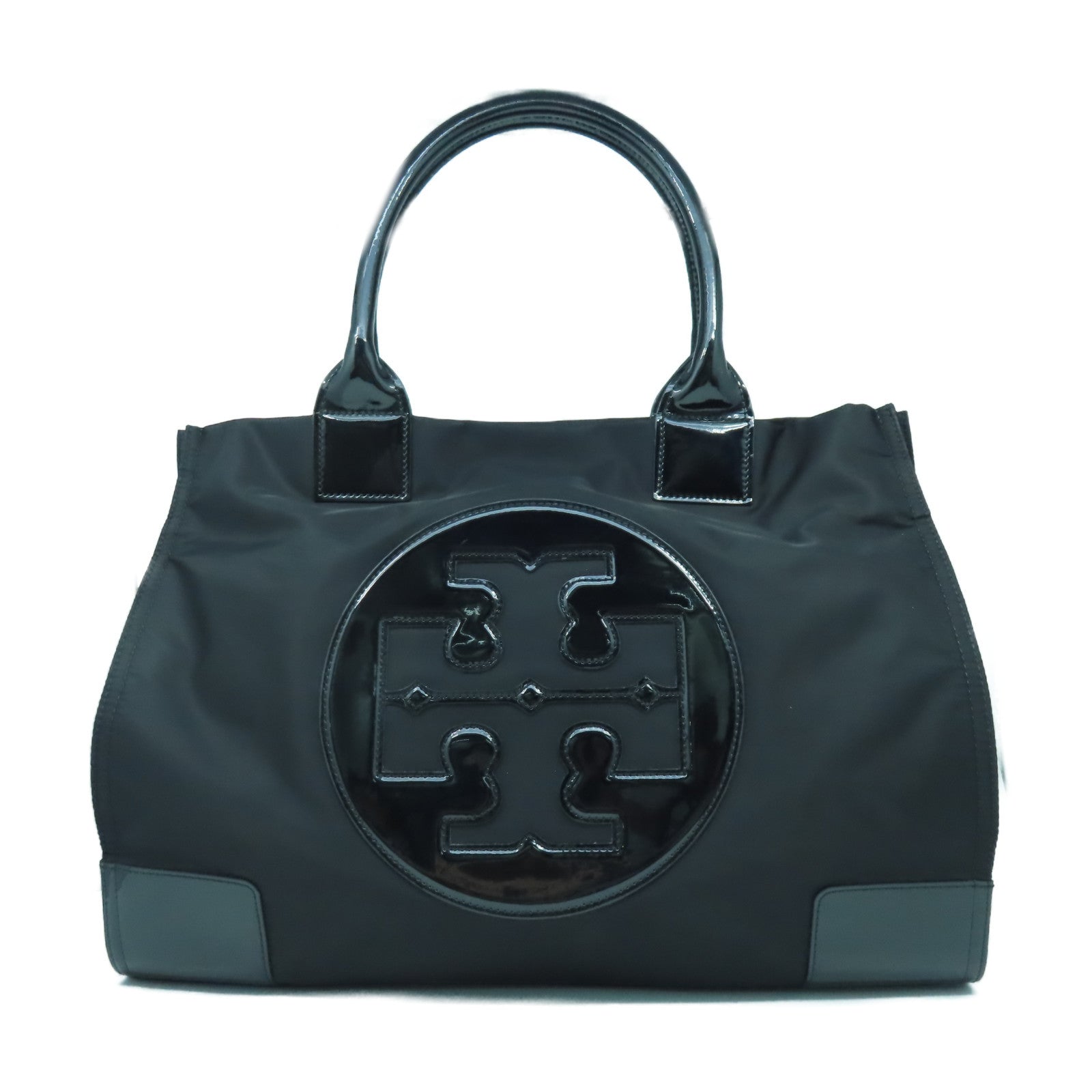 Tory Burch 【激減優惠】尼龍Tote Bag金扣手挽袋黑色