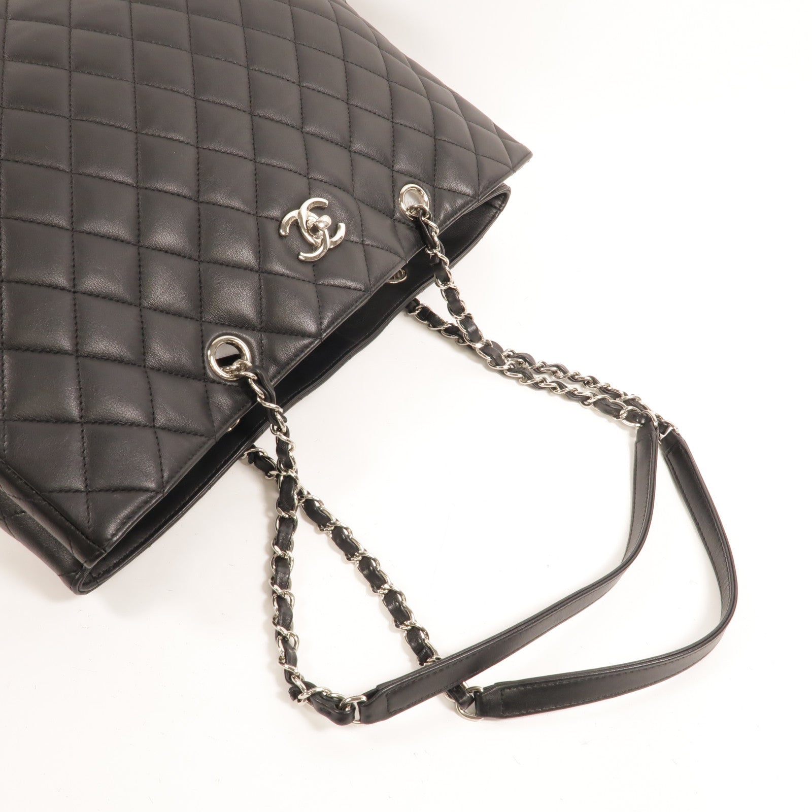 CHANEL 羊皮皮革Tote Bag肩背袋