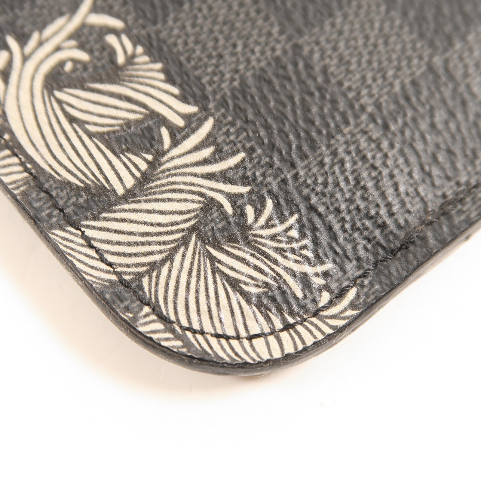 LOUIS VUITTON Damier Graphite Pochette Joule GM銀扣手拿包