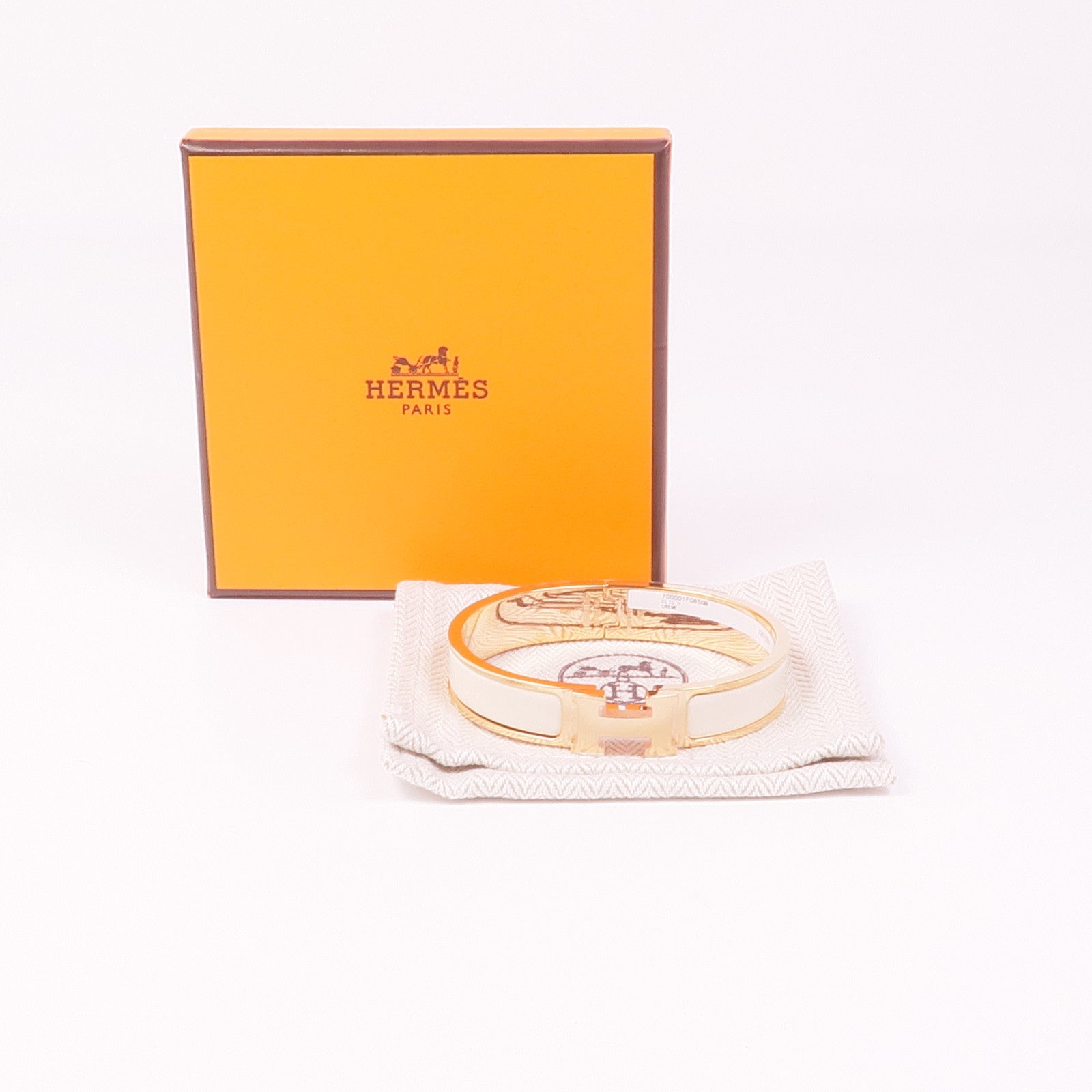 HERMES 金屬/琺瑯Clic H手鐲
