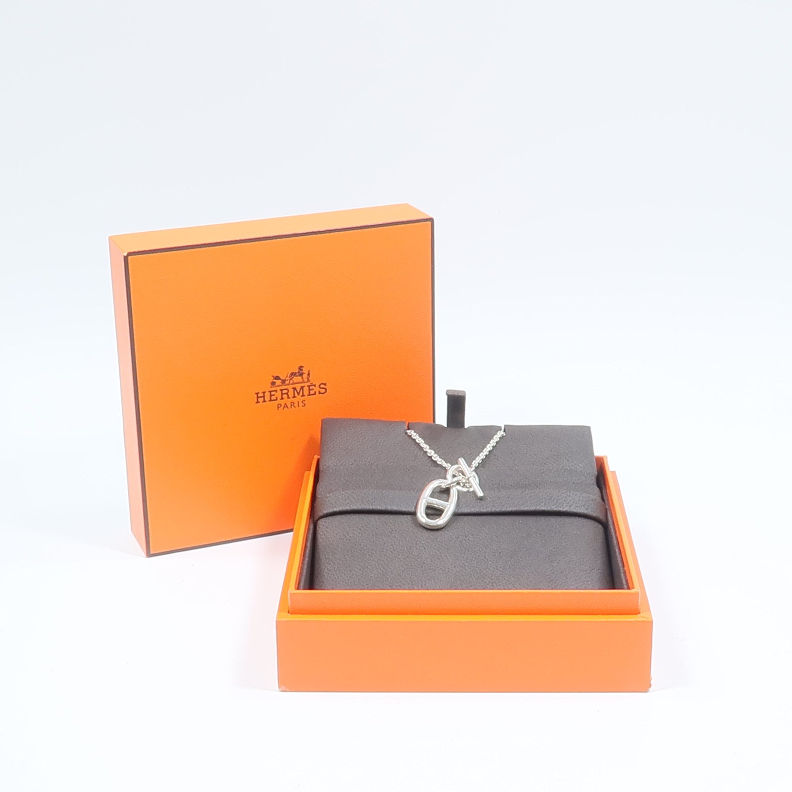 HERMES 925純銀Chaine D'Ancre Necklace項鍊
