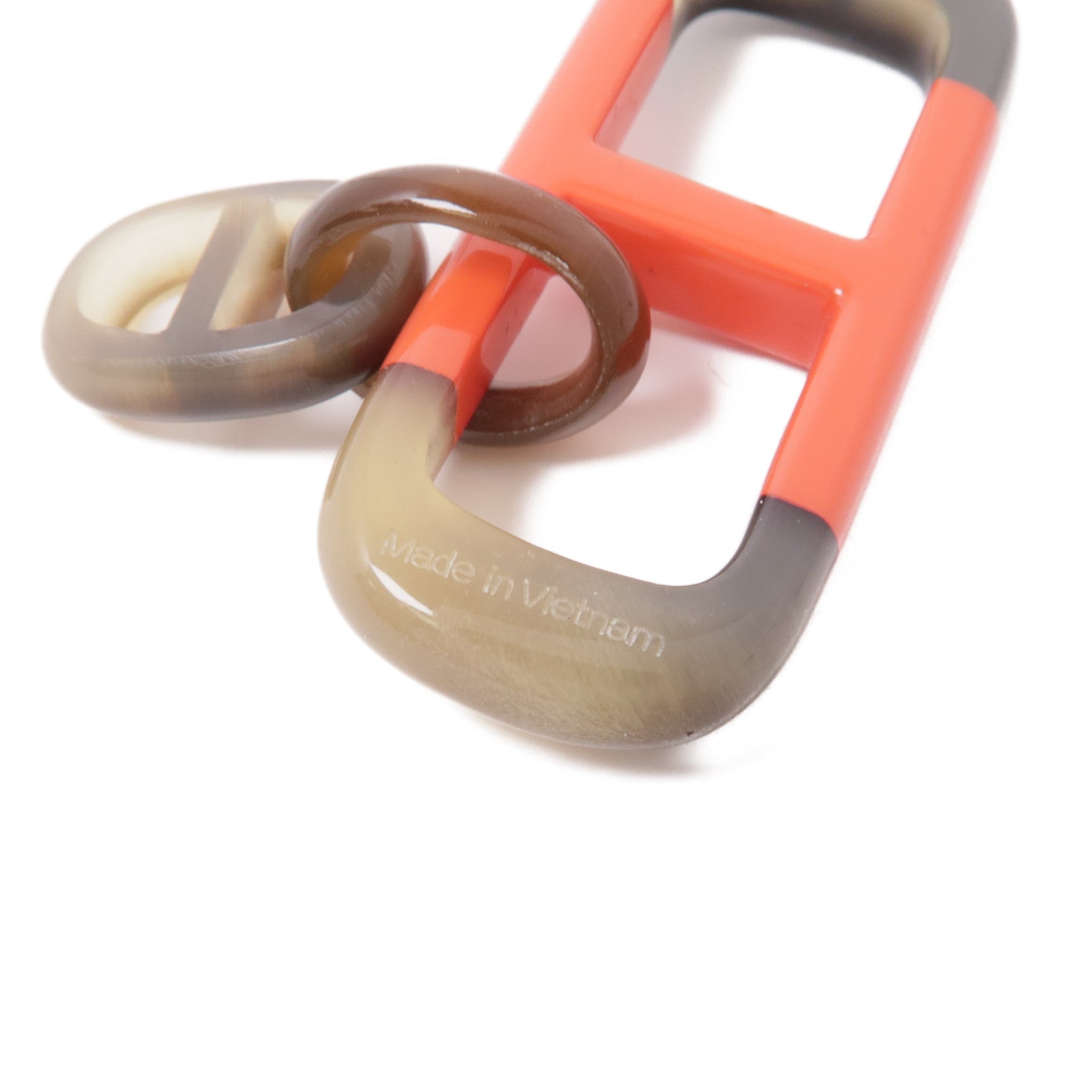 HERMES 水牛角Earrings耳環
