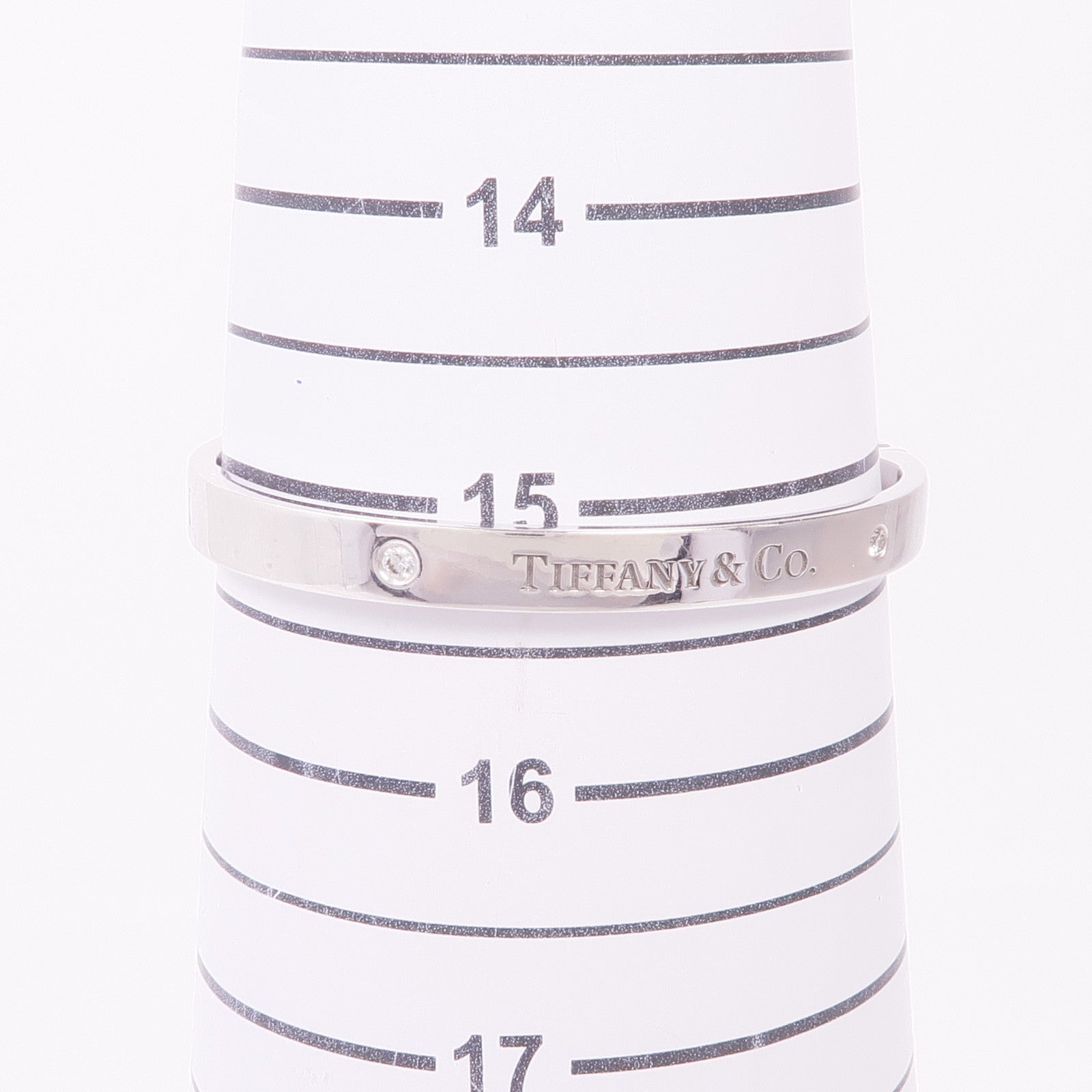 TIFFANY＆CO 18K白金Bangle手鐲