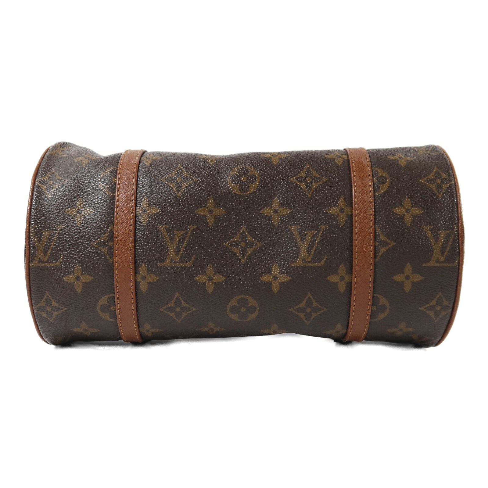LOUIS VUITTON Monogram Papillon PM金扣手挽袋