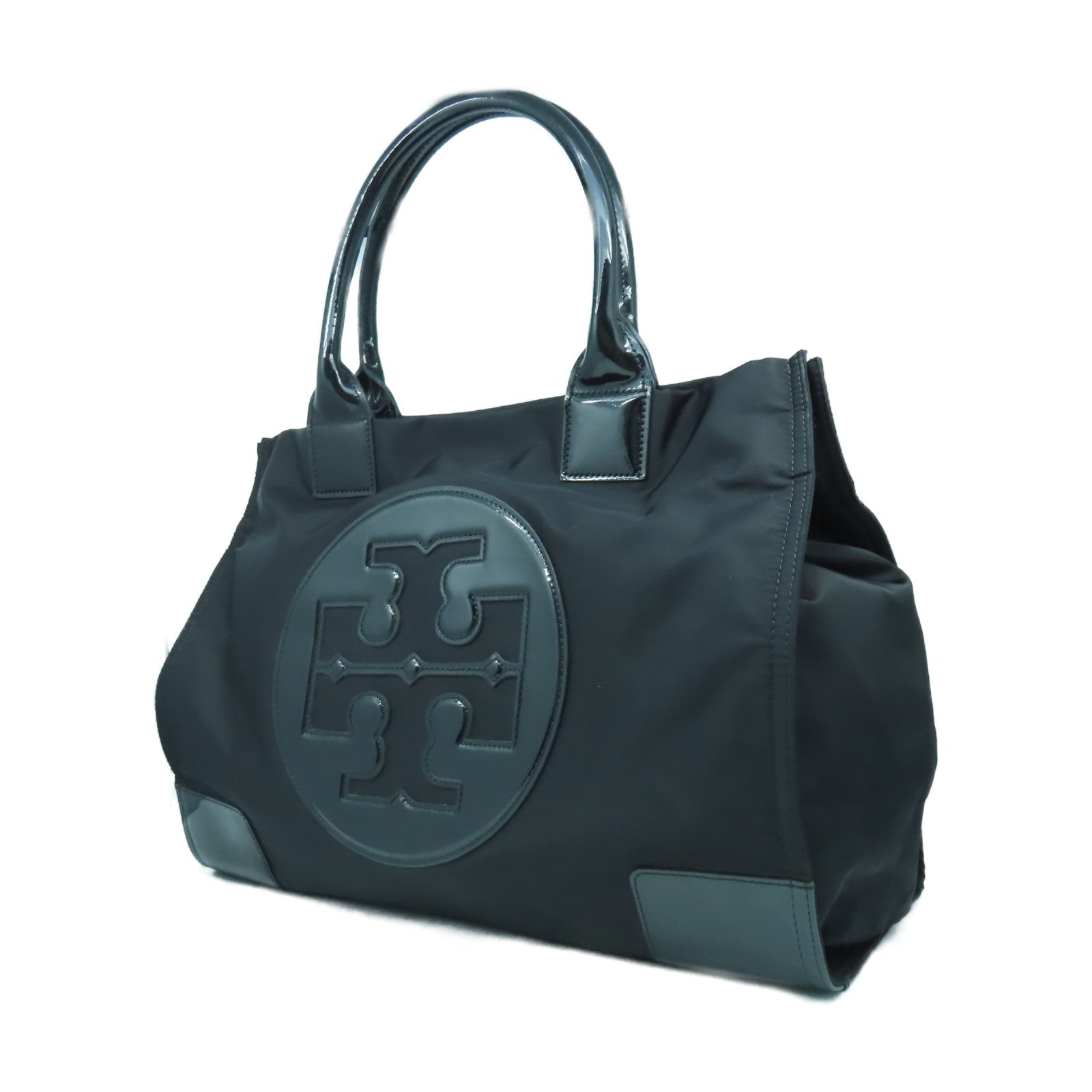 Tory Burch 【激減優惠】尼龍Tote Bag金扣手挽袋黑色