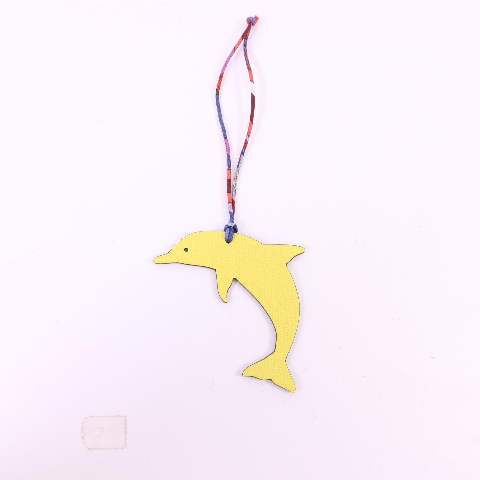 HERMES Clemence皮革/Epsom皮革Dolphin Charm掛飾