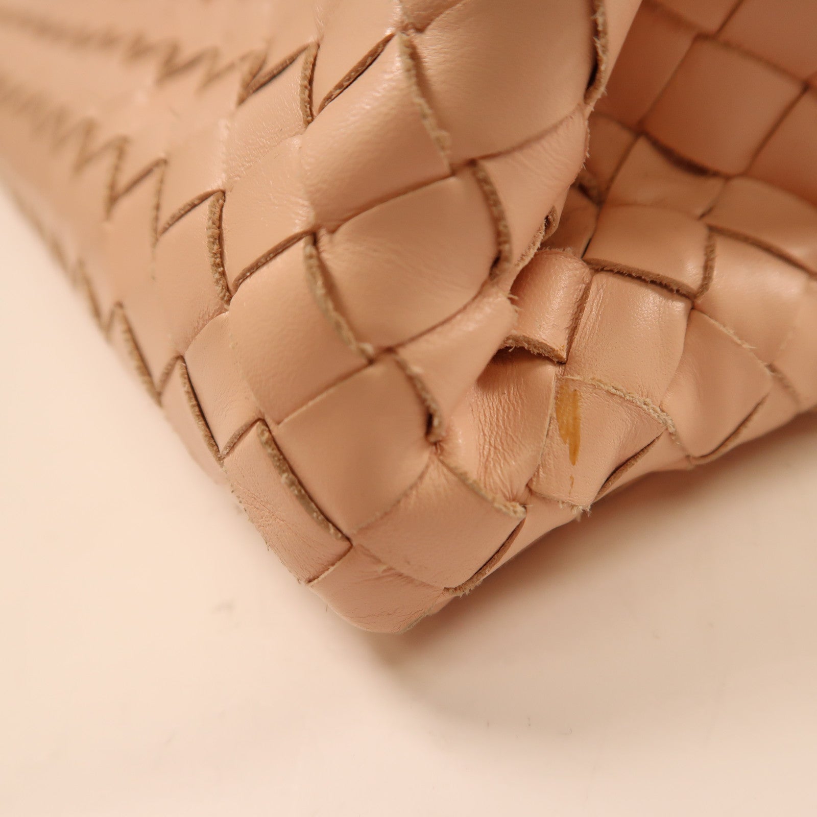 BOTTEGA VENETA 牛皮皮革2 Way Shoulder黑扣手挽肩背兩用袋