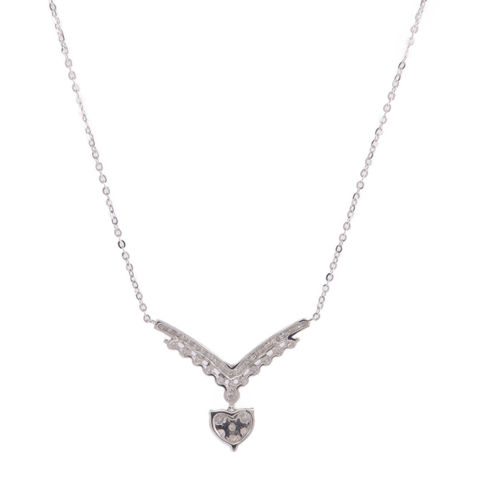JEWELRY 18K白金Diamond Necklace鑽石項鍊