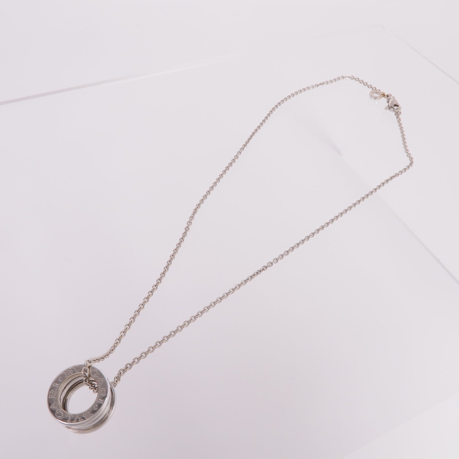 BVLGARI 18K白金B.zero1 Necklace項鍊