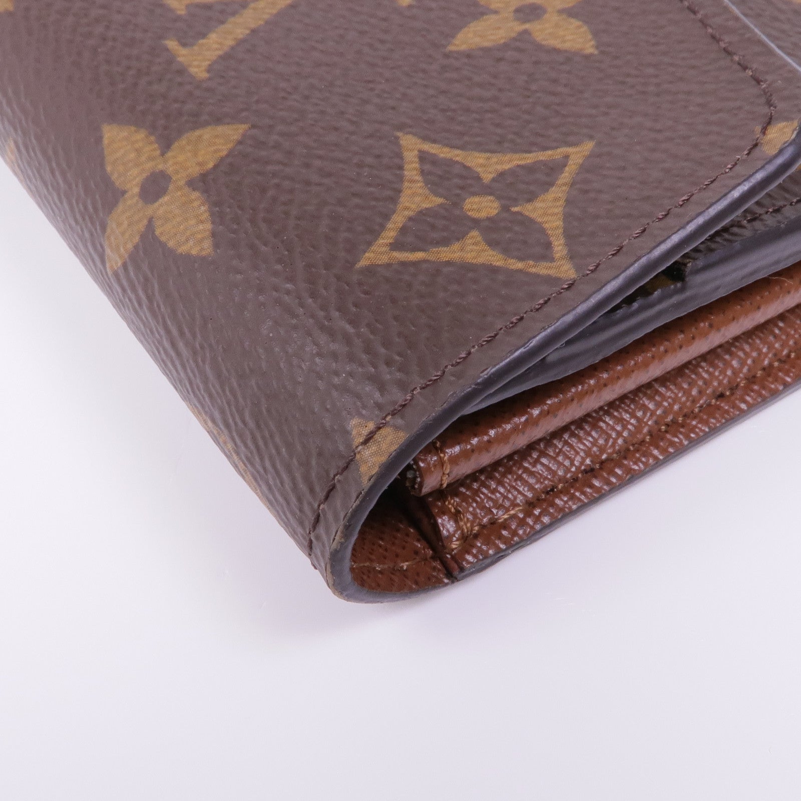 LOUIS VUITTON Monogram Portefeuille Sara金扣長錢包