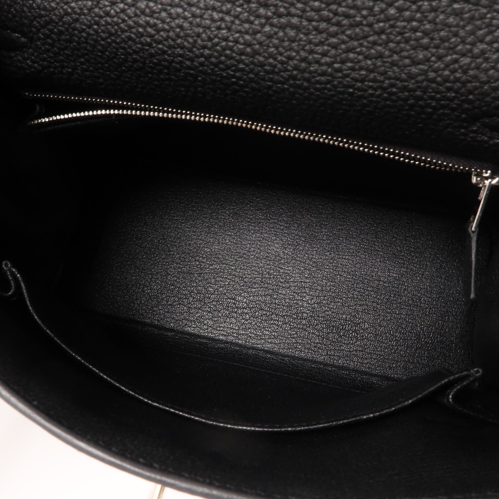 HERMES Togo皮革Kelly 25手挽肩背兩用袋Noir