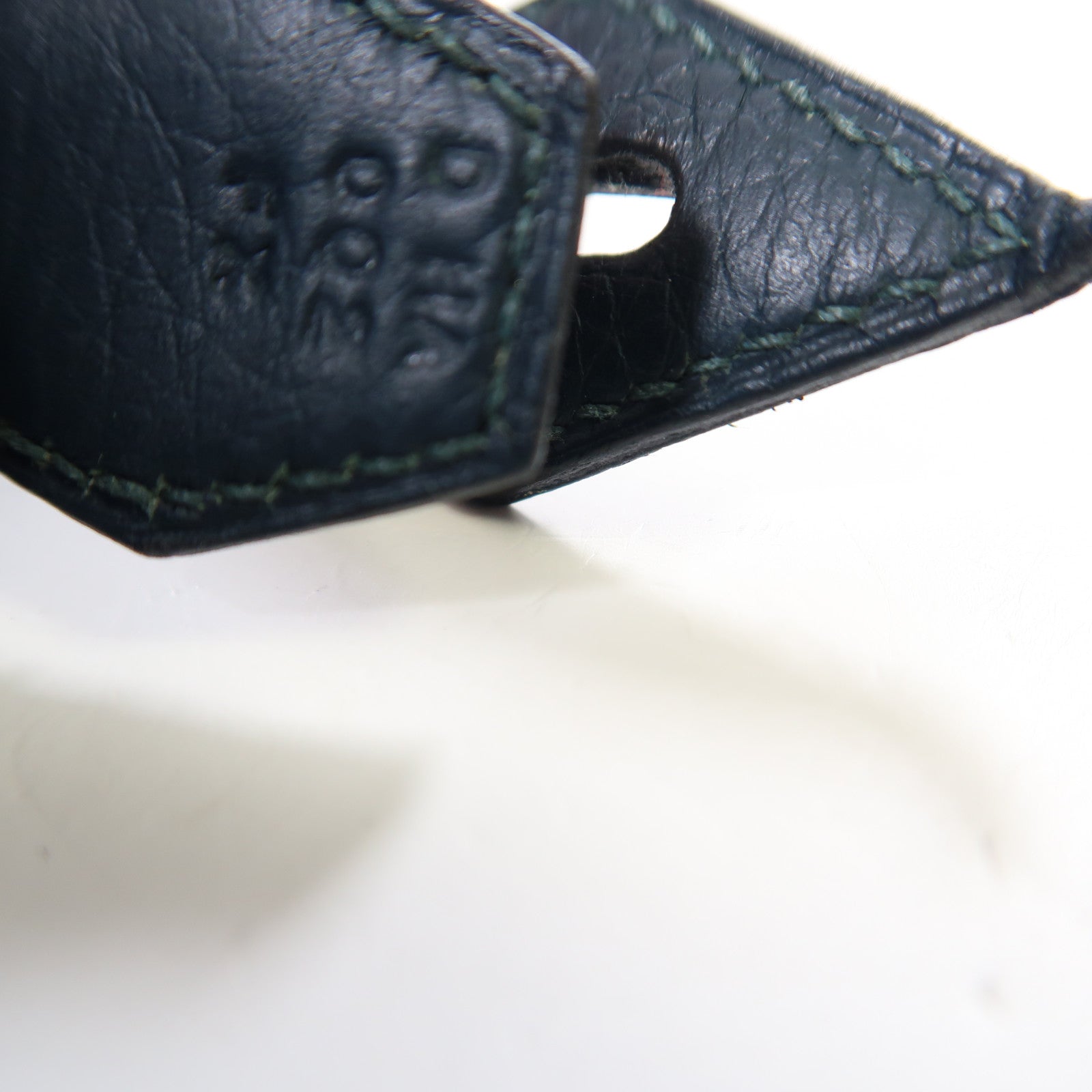 HERMES Clemence皮革Bolide 31銀扣手挽肩背兩用袋Colvert/鴨子藍