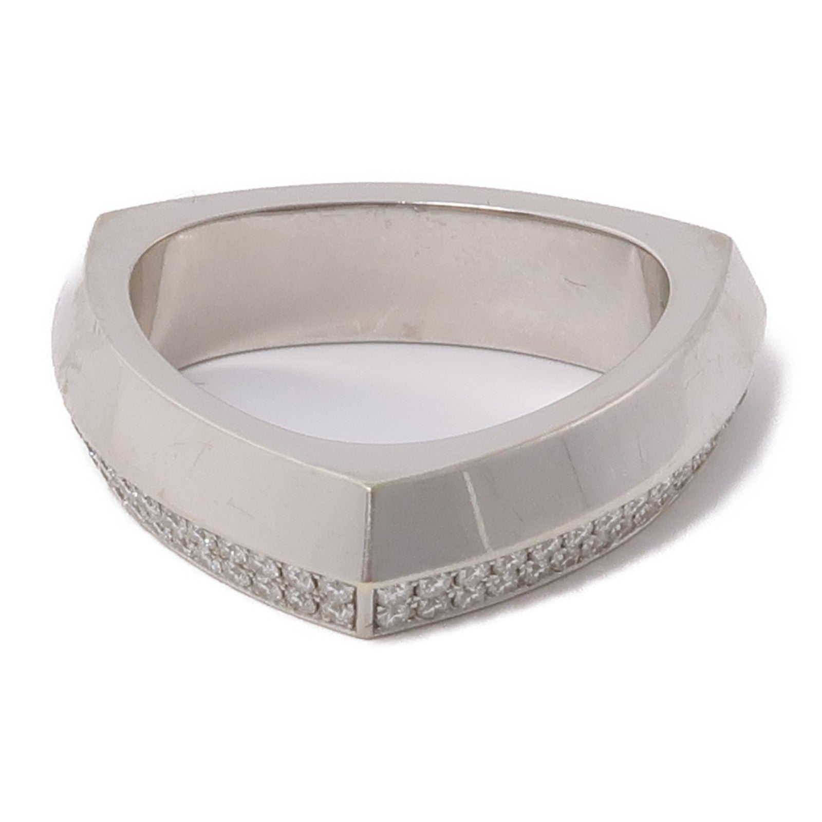 JEWELRY 198K白金Diamond Ring鑽石戒指US#7.25
