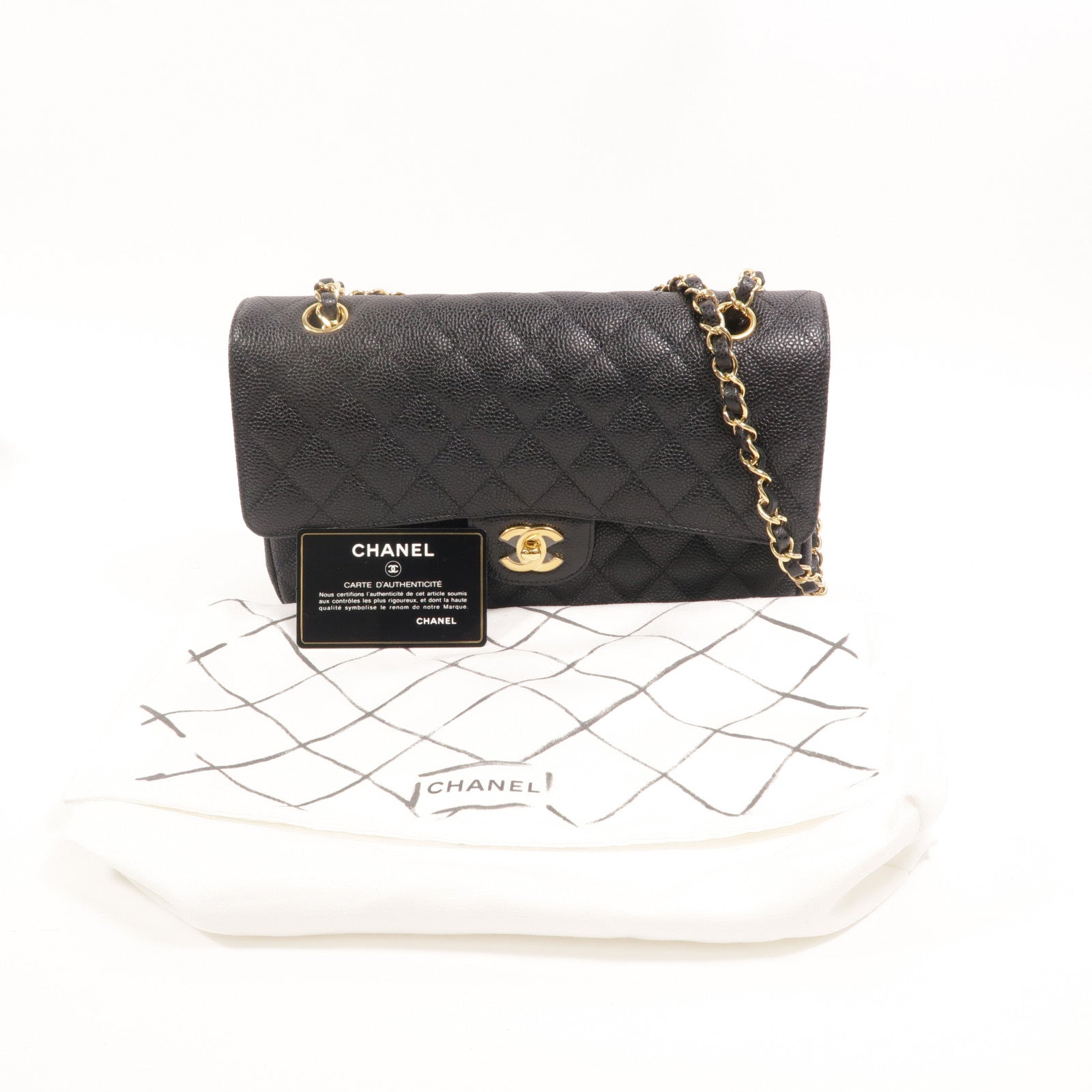 CHANEL 牛皮皮革Classic 25鏈帶肩背袋