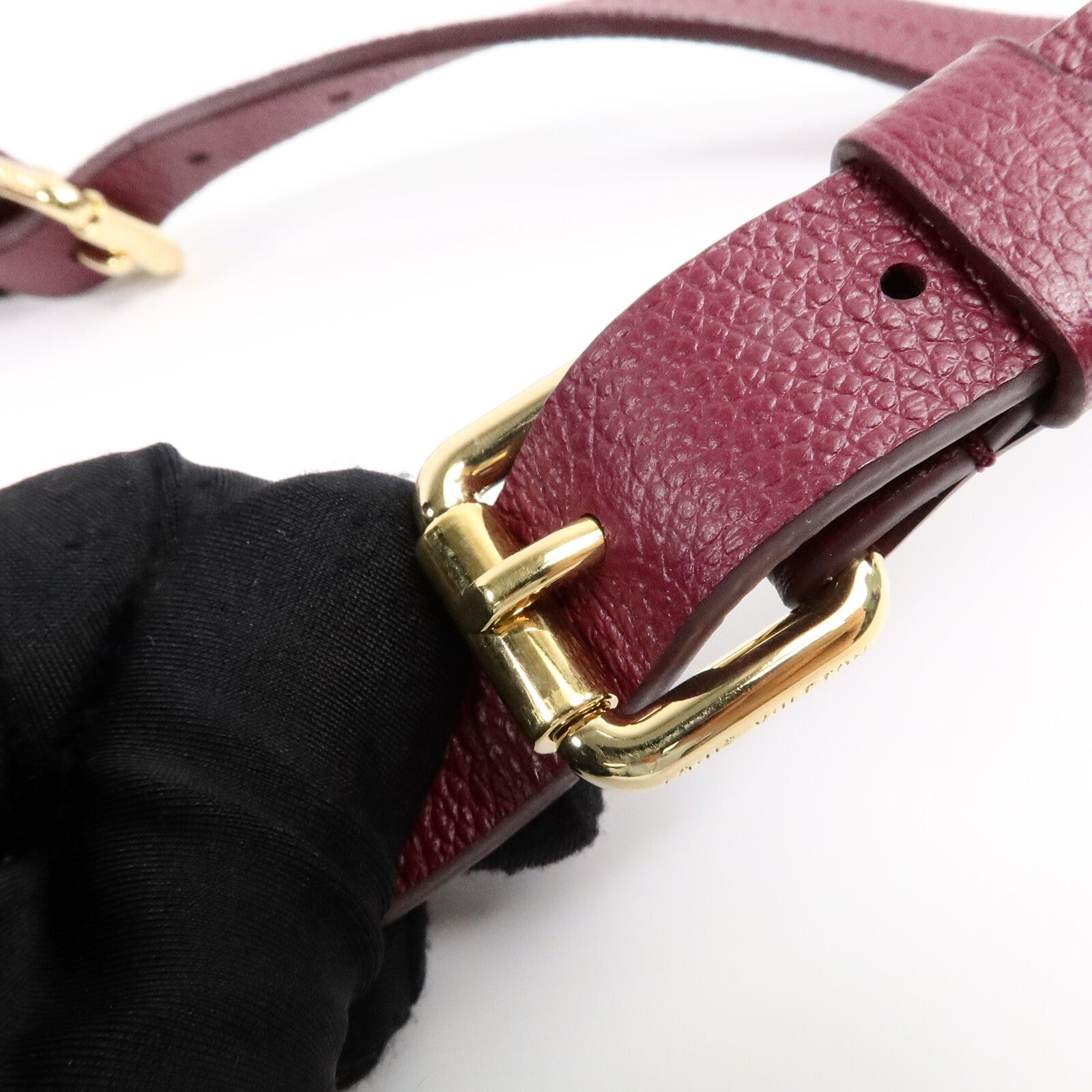 LOUIS VUITTON Monogram Empreinte Speedy 25手挽肩背兩用袋