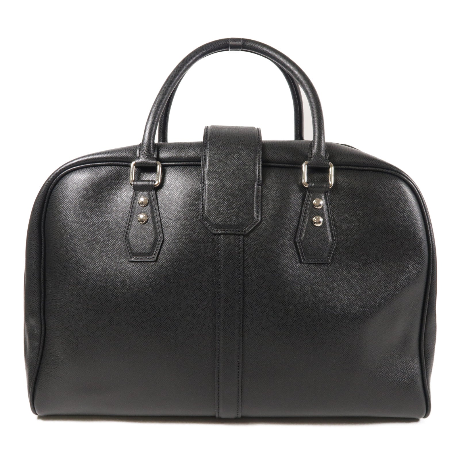 LOUIS VUITTON Taiga Ivan Travel Bag銀扣手挽袋