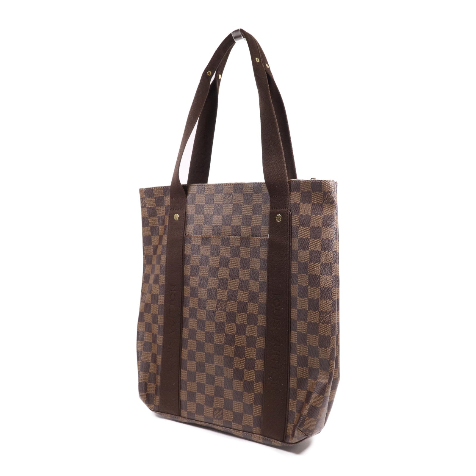 LOUIS VUITTON Damier Beaubourg金扣肩背袋