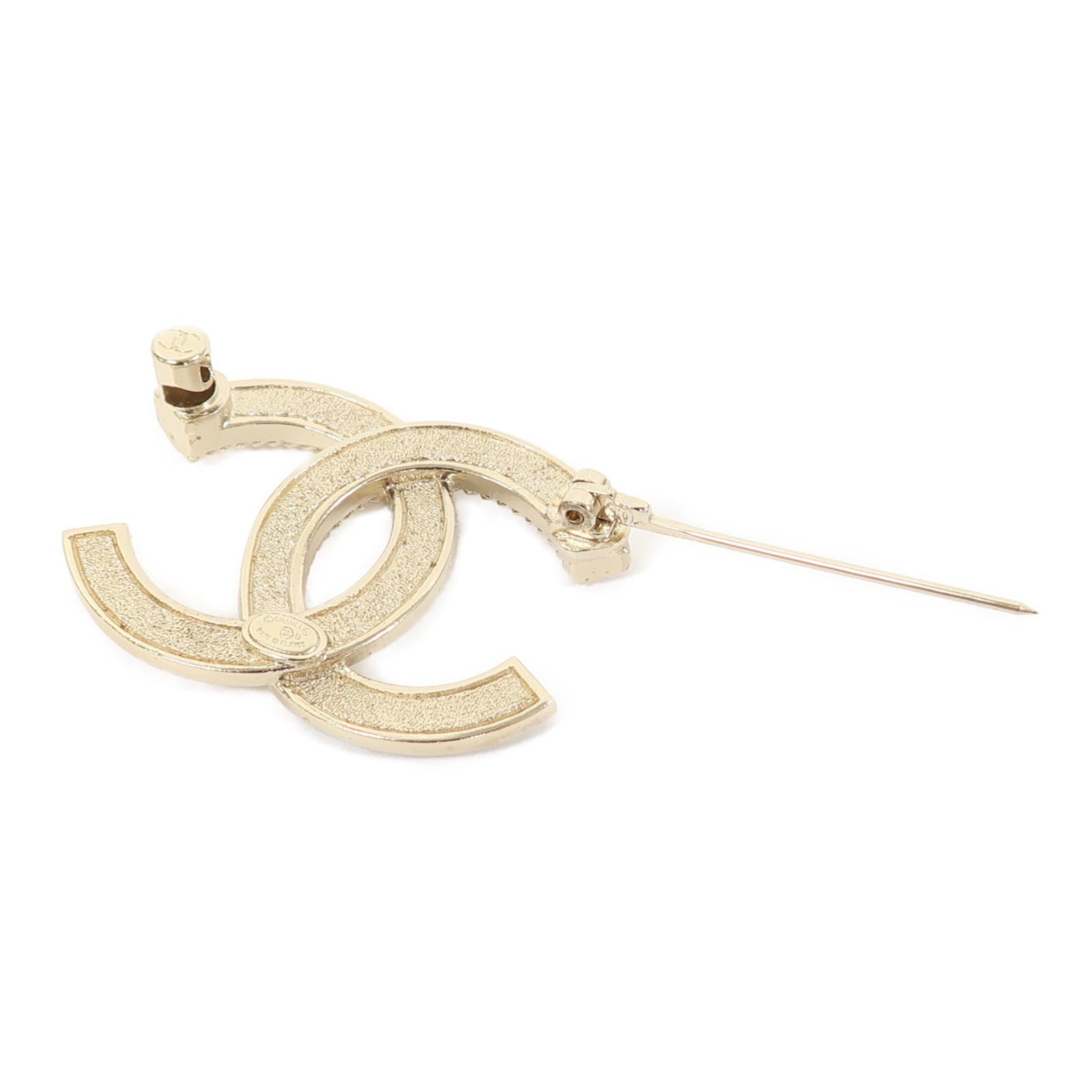 CHANEL 金屬Brooch胸針金色