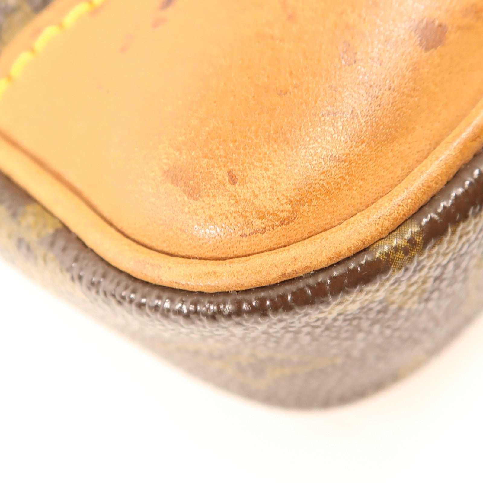 LOUIS VUITTON 【激減優惠】Monogram Danube金扣肩背袋棕色