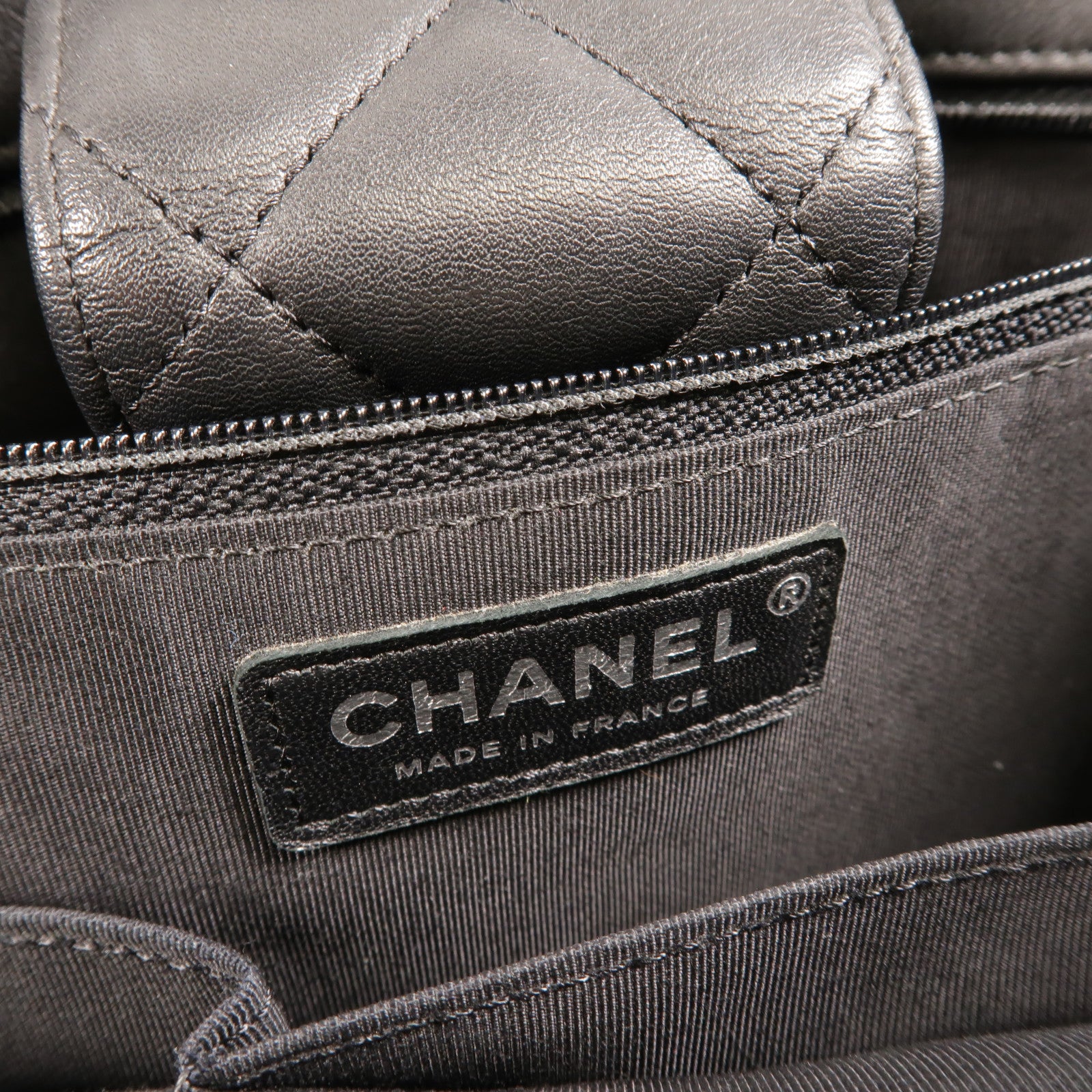 CHANEL 羊皮皮革Tote Bag肩背袋