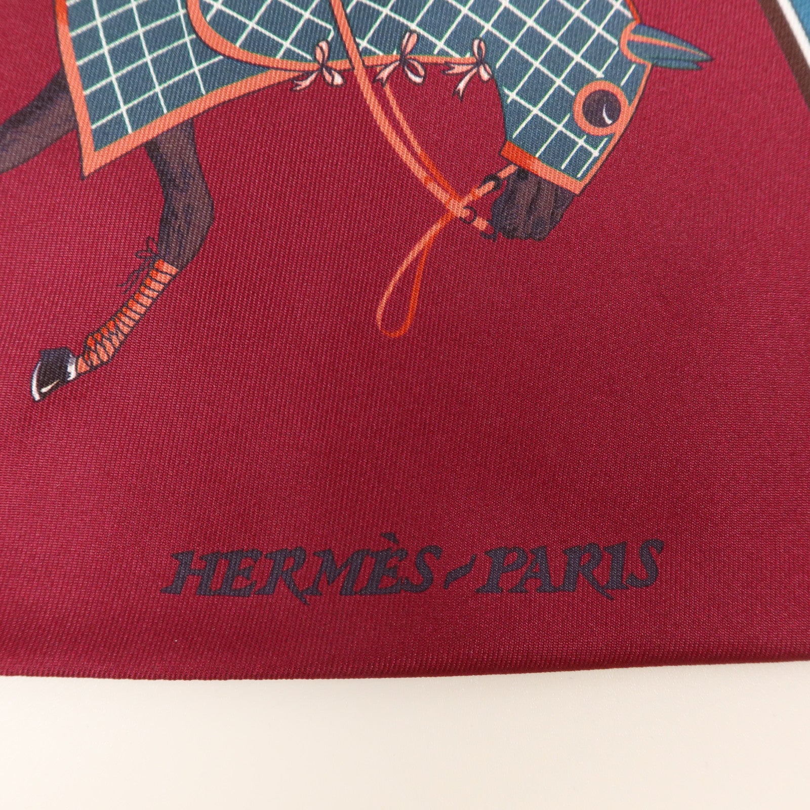 HERMES 絲質Maxi Twilly絲巾