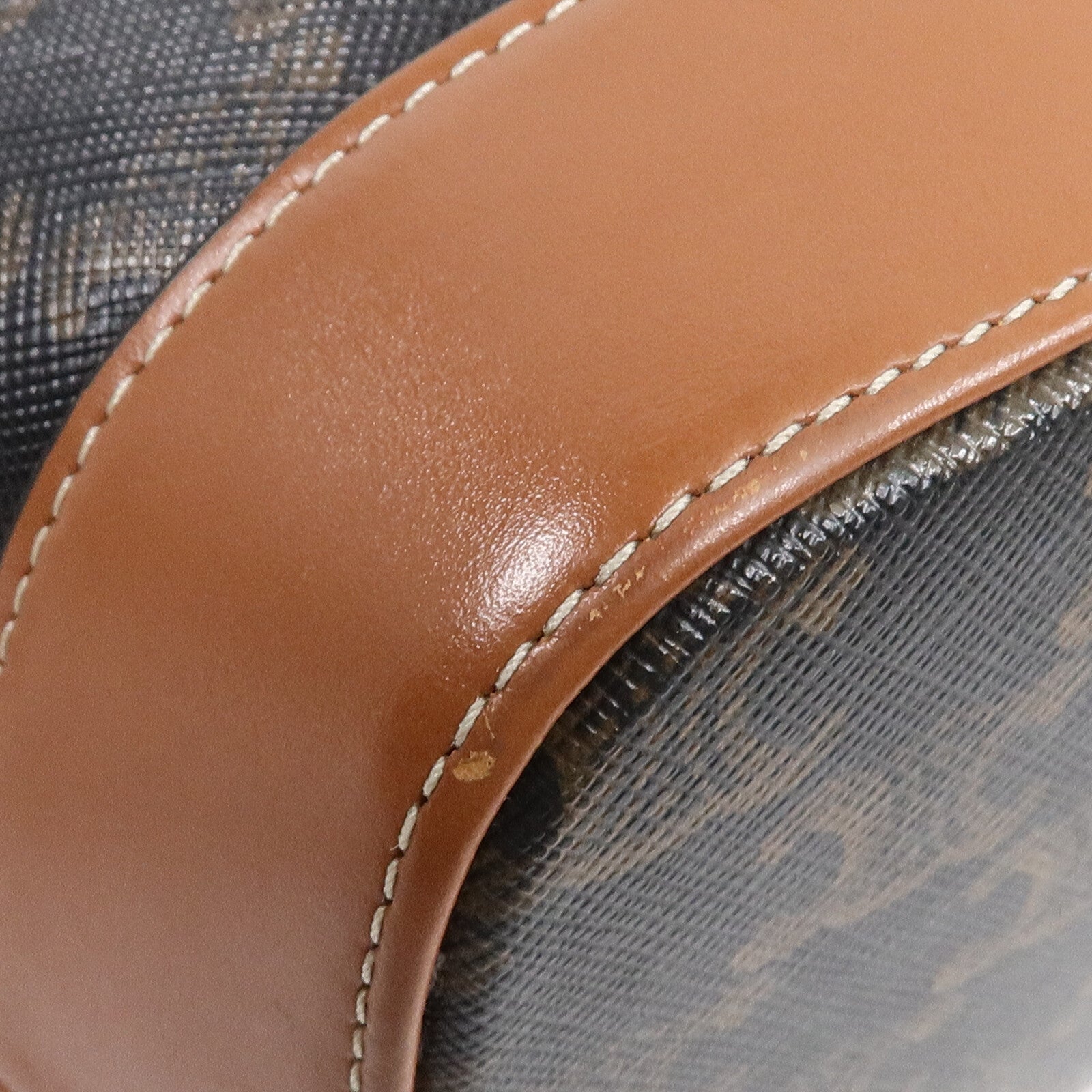 CELINE 塗層帆布Triomphe Small Bucket Bag肩背袋